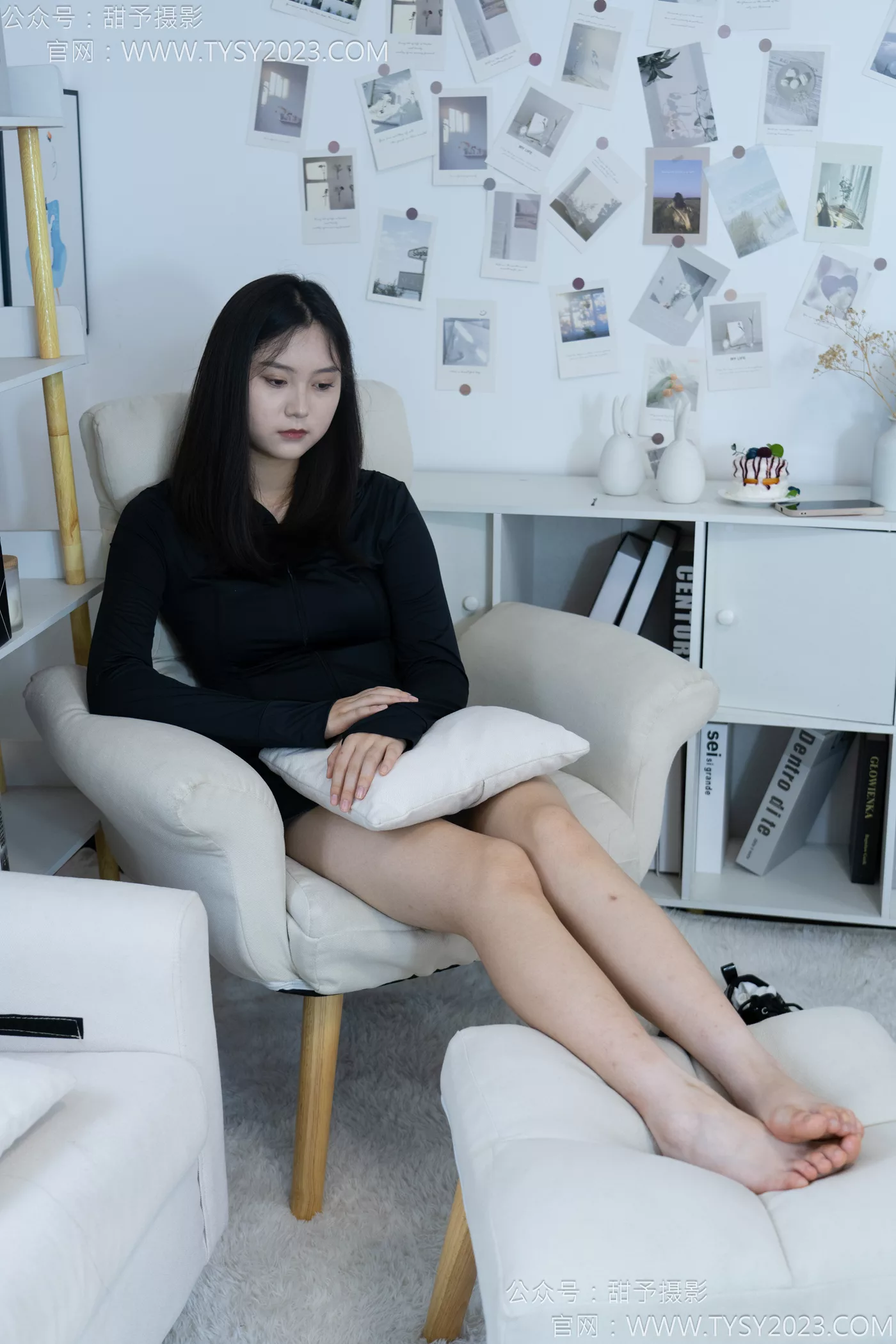 图片[105]-甜予摄影 NO.118 土豆-皮鞋、白棉袜、裸足[121P] – 速更版-美库