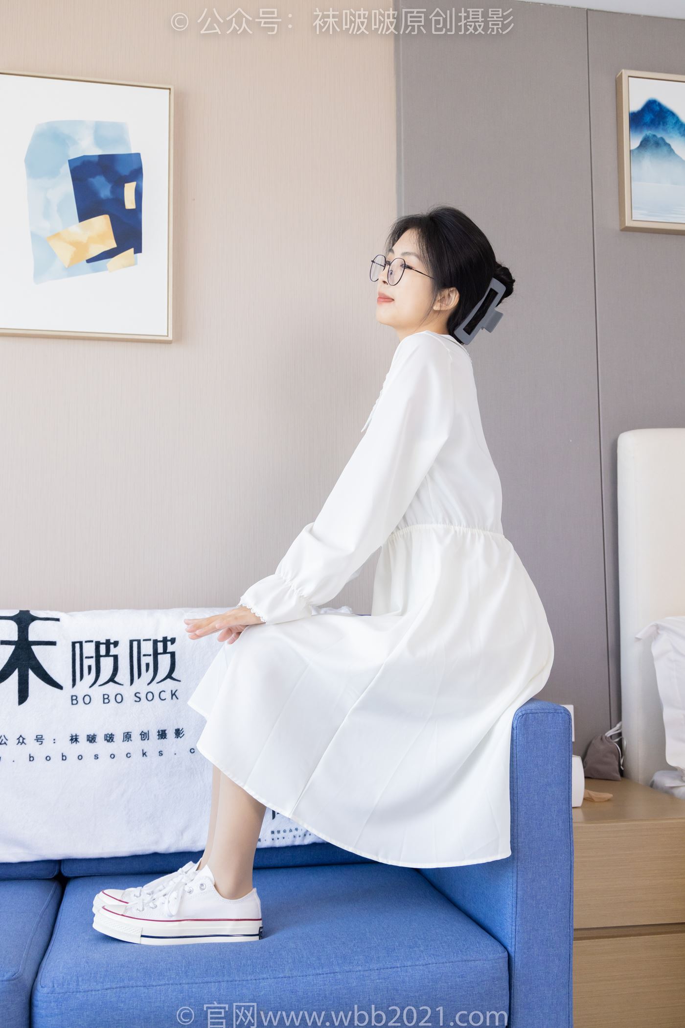 图片[11]-[BoBoSocks袜啵啵]NO.494 奶油-帆布鞋、薄肉丝、薄肉丝踩小蛋糕剧情[128P] – 速更版-美库