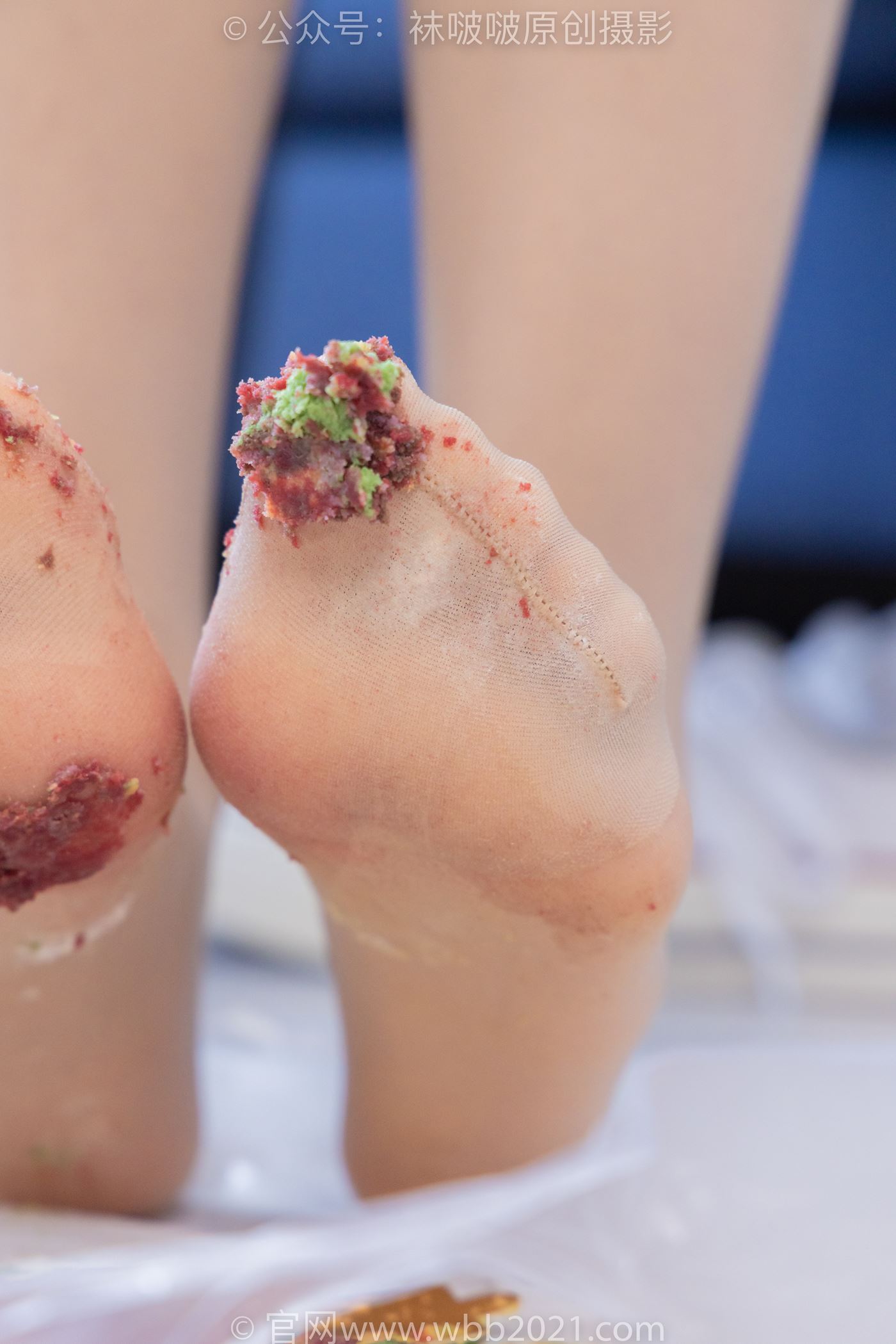 图片[123]-[BoBoSocks袜啵啵]NO.494 奶油-帆布鞋、薄肉丝、薄肉丝踩小蛋糕剧情[128P] – 速更版-美库