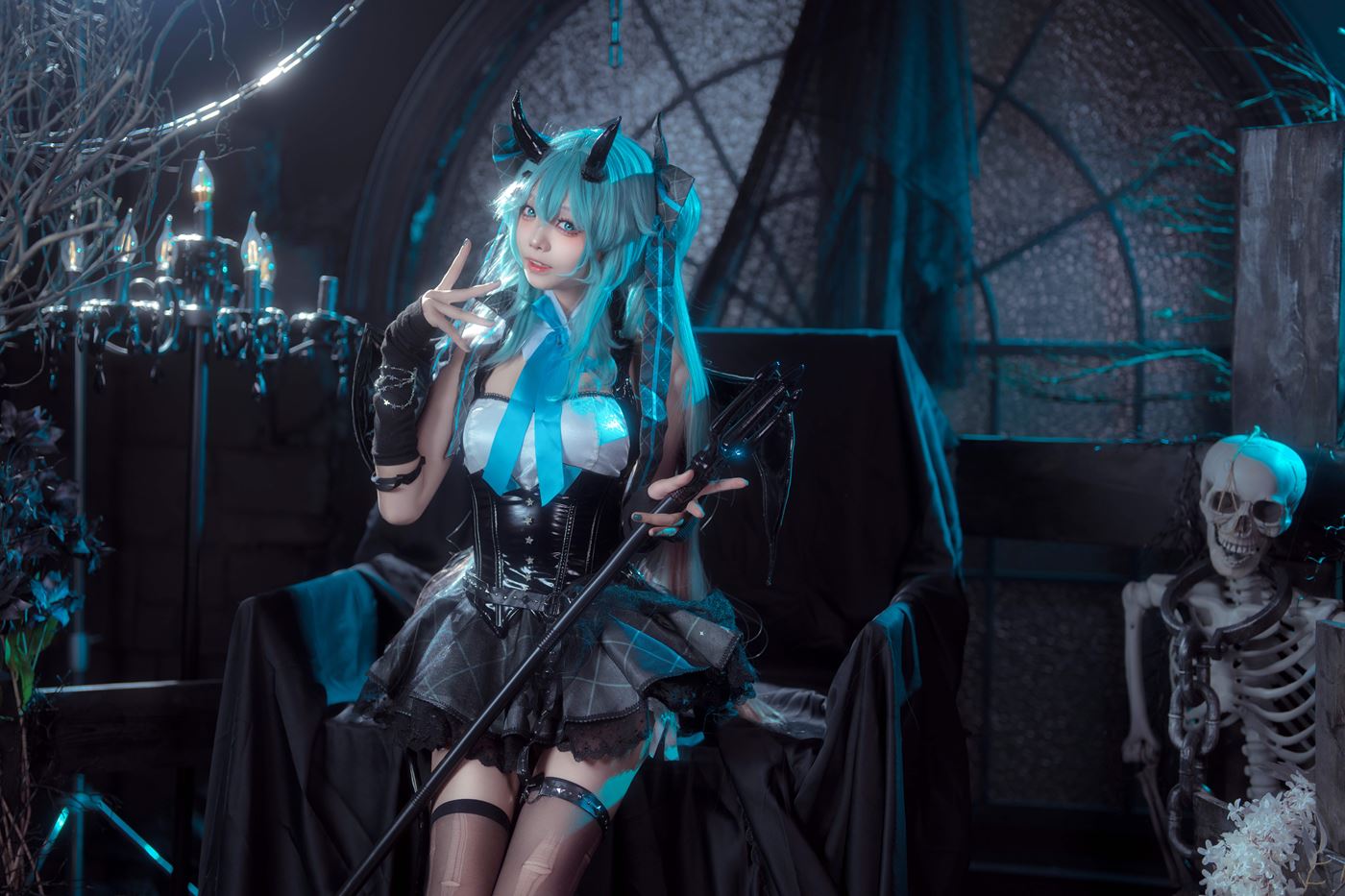 图片[12]-艾西aiwest 3 – 初音小恶魔[26P] – 速更版-美库