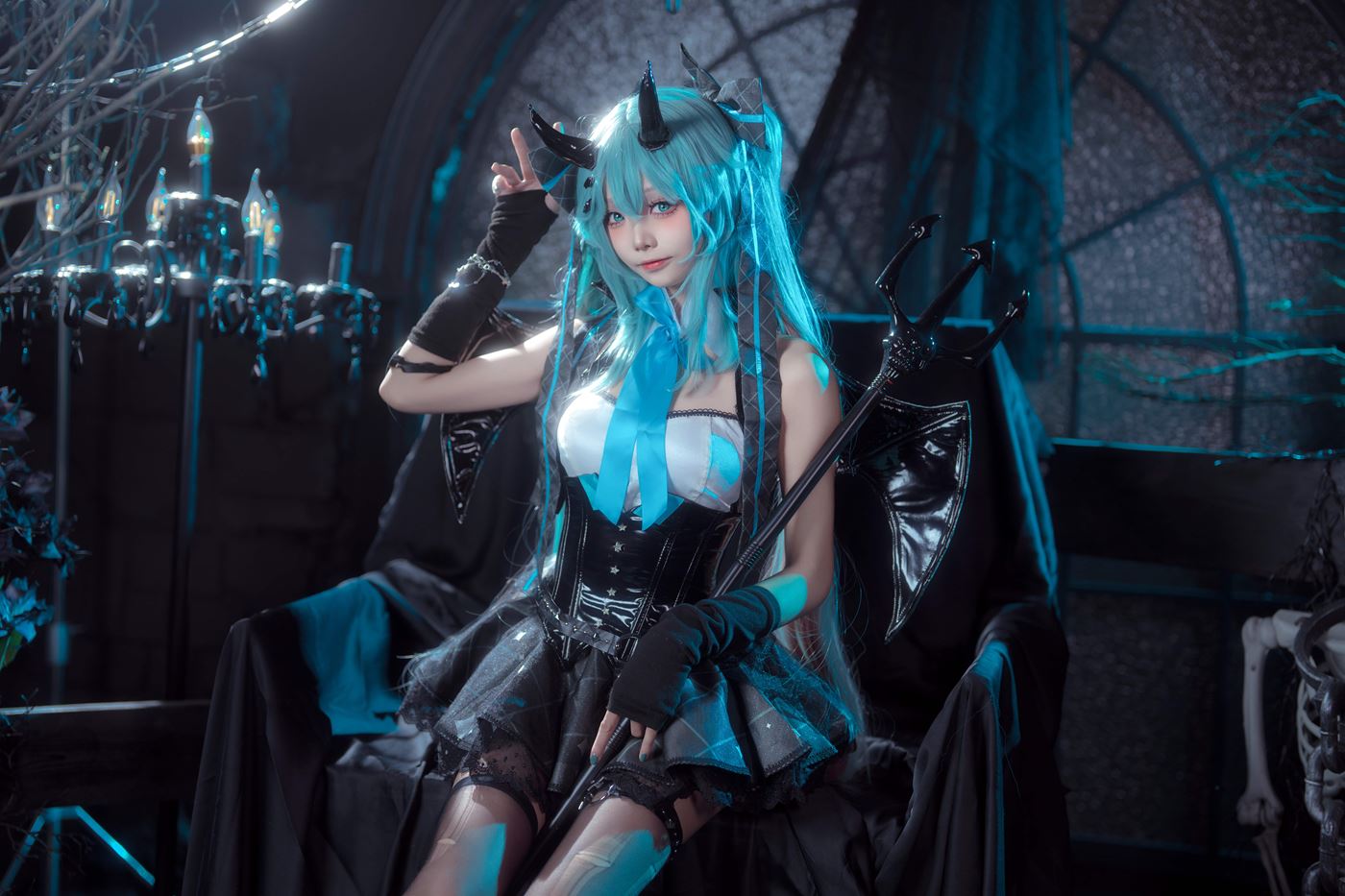 图片[13]-艾西aiwest 3 – 初音小恶魔[26P] – 速更版-美库