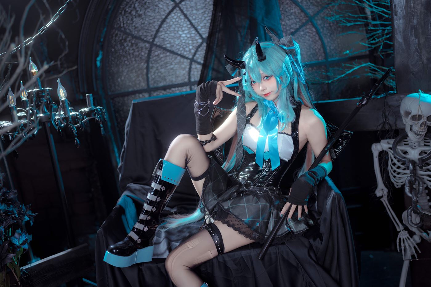 图片[17]-艾西aiwest 3 – 初音小恶魔[26P] – 速更版-美库