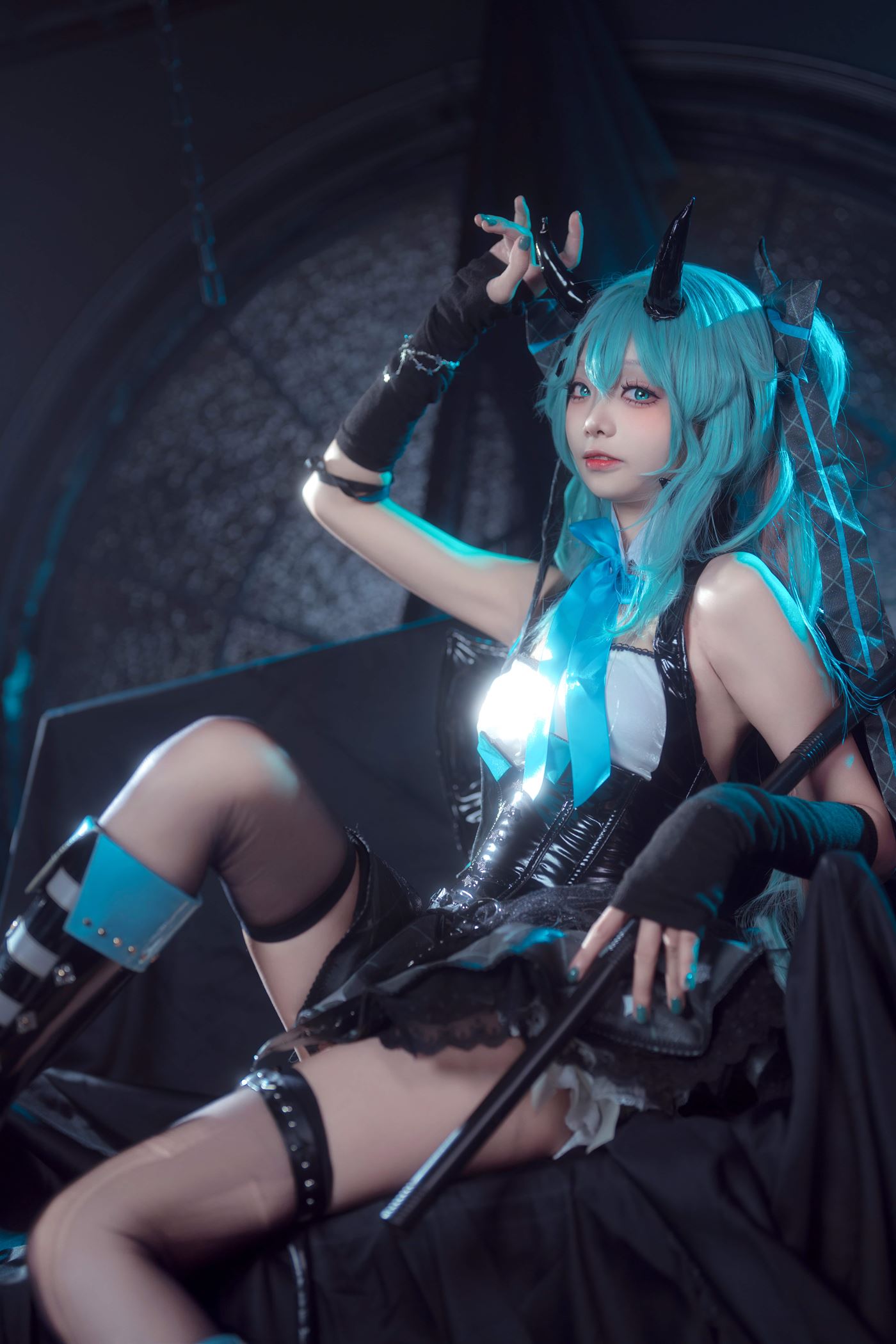 图片[20]-艾西aiwest 3 – 初音小恶魔[26P] – 速更版-美库