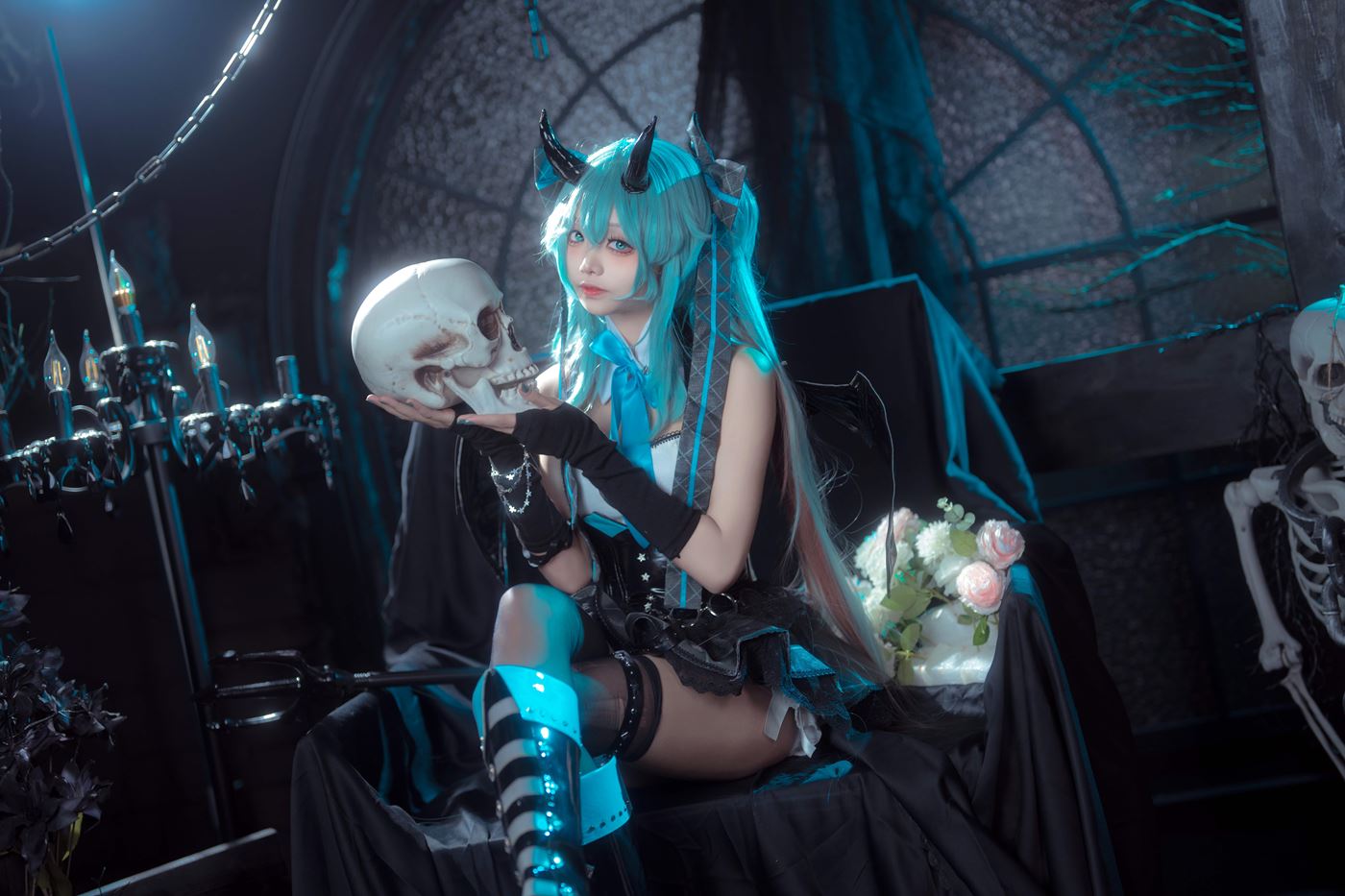 图片[23]-艾西aiwest 3 – 初音小恶魔[26P] – 速更版-美库