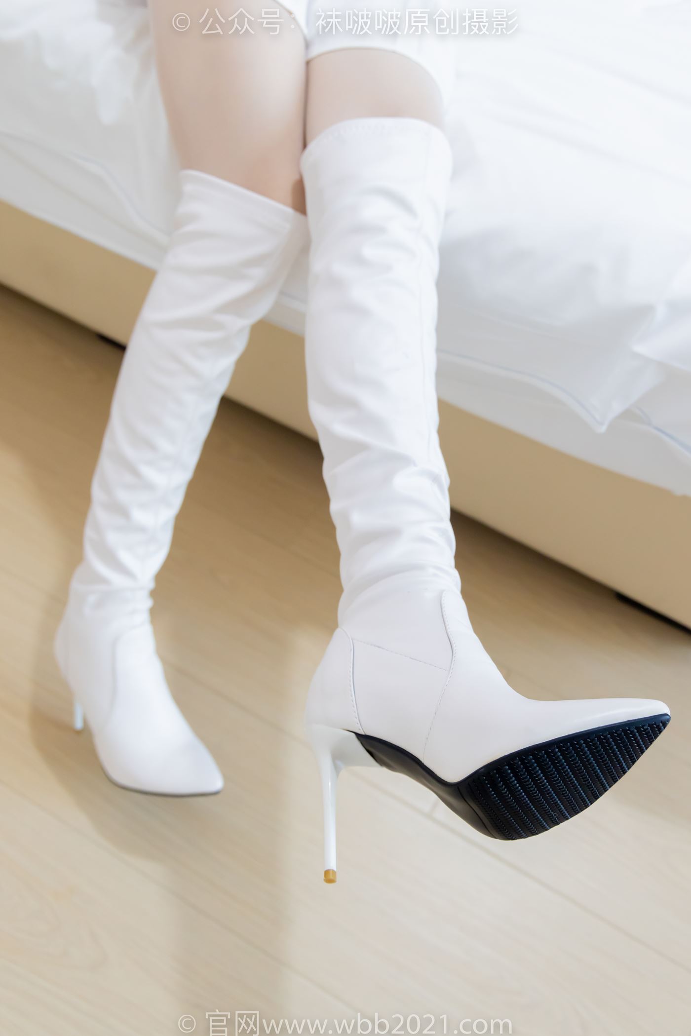 图片[23]-[BoBoSocks袜啵啵]NO.495 小甜豆 高跟长靴、白棉袜、薄白丝[150P] – 速更版-美库