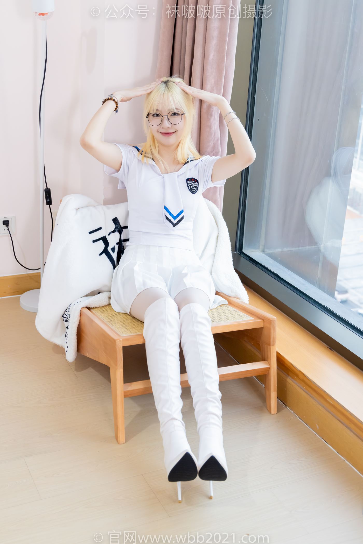 图片[26]-[BoBoSocks袜啵啵]NO.495 小甜豆 高跟长靴、白棉袜、薄白丝[150P] – 速更版-美库