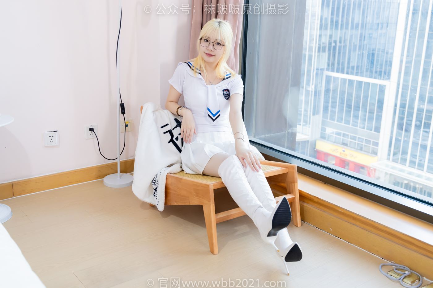 图片[29]-[BoBoSocks袜啵啵]NO.495 小甜豆 高跟长靴、白棉袜、薄白丝[150P] – 速更版-美库