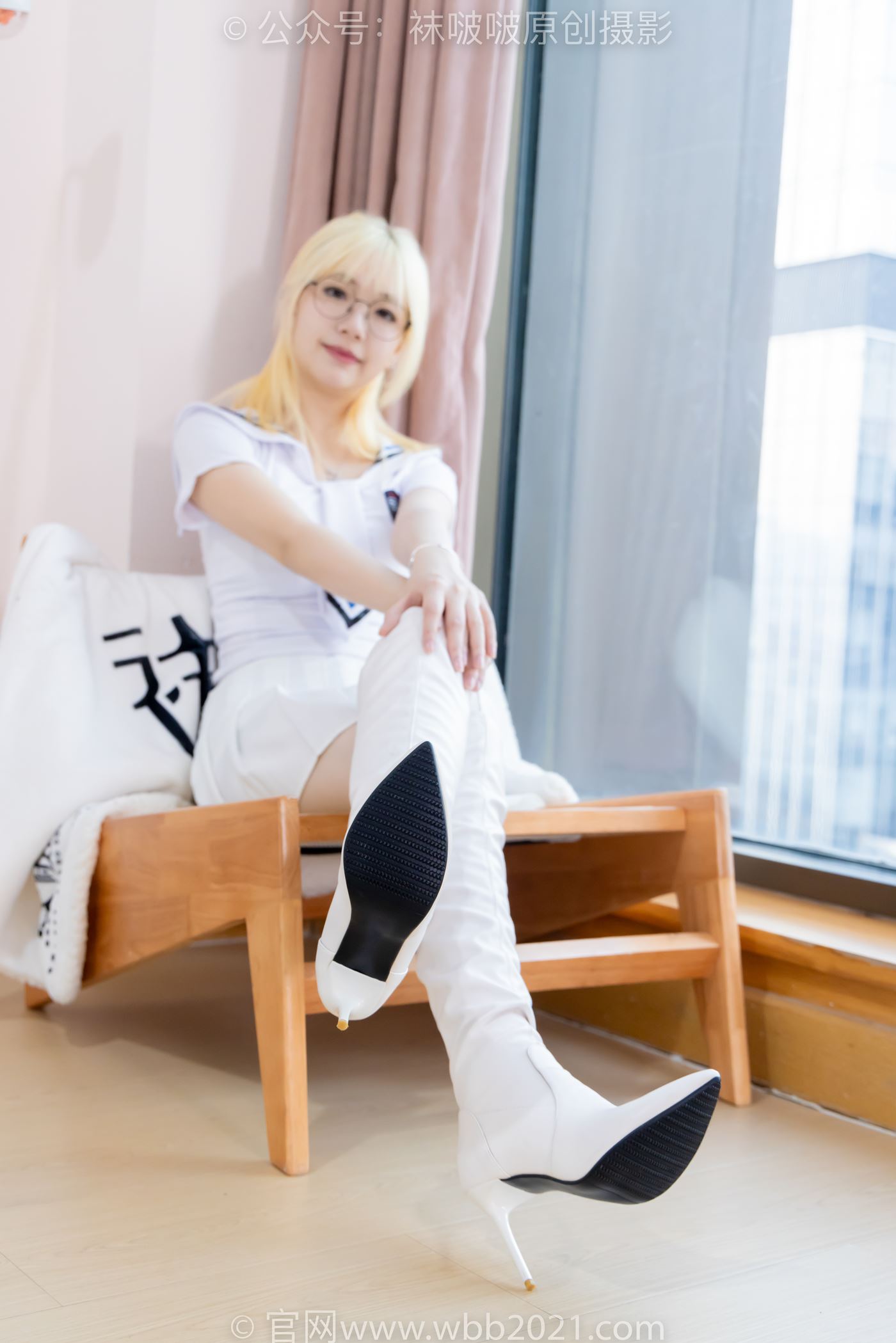 图片[30]-[BoBoSocks袜啵啵]NO.495 小甜豆 高跟长靴、白棉袜、薄白丝[150P] – 速更版-美库