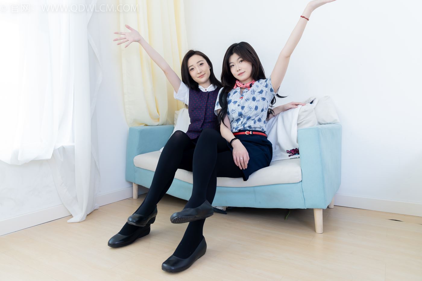 图片[28]-物恋传媒 NO.2232 恬恬&樱桃-皮鞋、厚黑丝、裸足、空姐制服[150P] – 速更版-美库