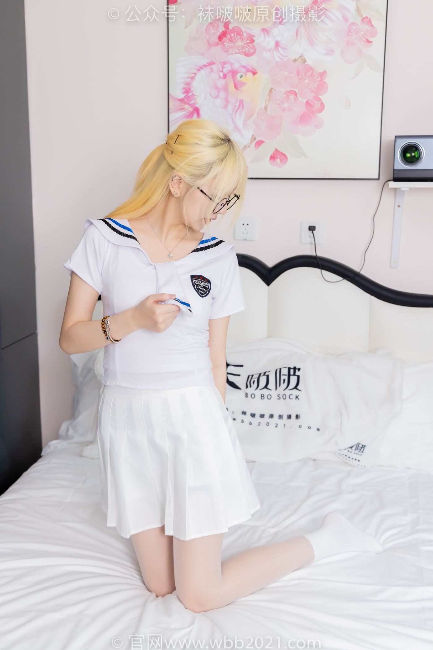 图片[55]-[BoBoSocks袜啵啵]NO.495 小甜豆 高跟长靴、白棉袜、薄白丝[150P] – 速更版-美库