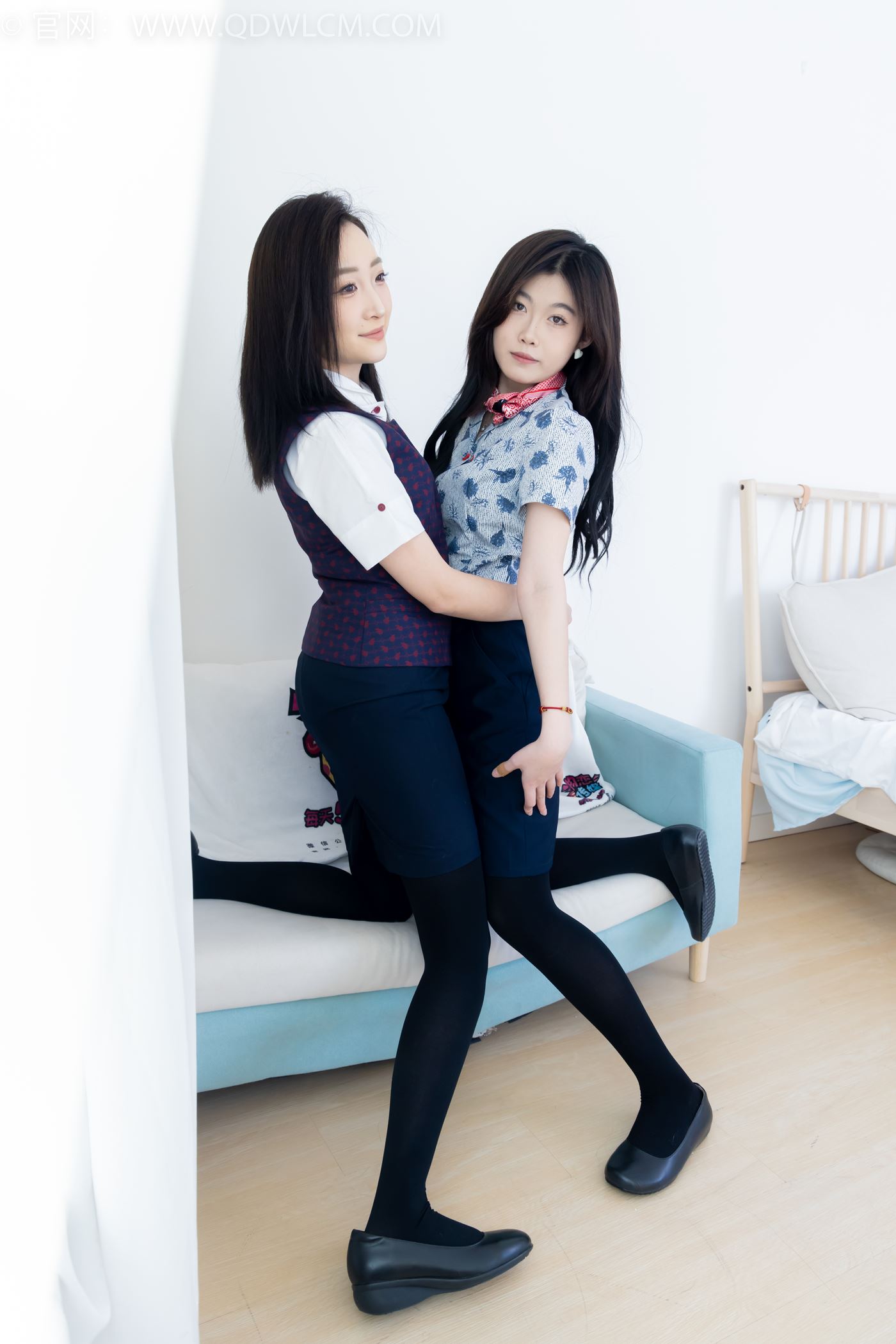 图片[45]-物恋传媒 NO.2232 恬恬&樱桃-皮鞋、厚黑丝、裸足、空姐制服[150P] – 速更版-美库