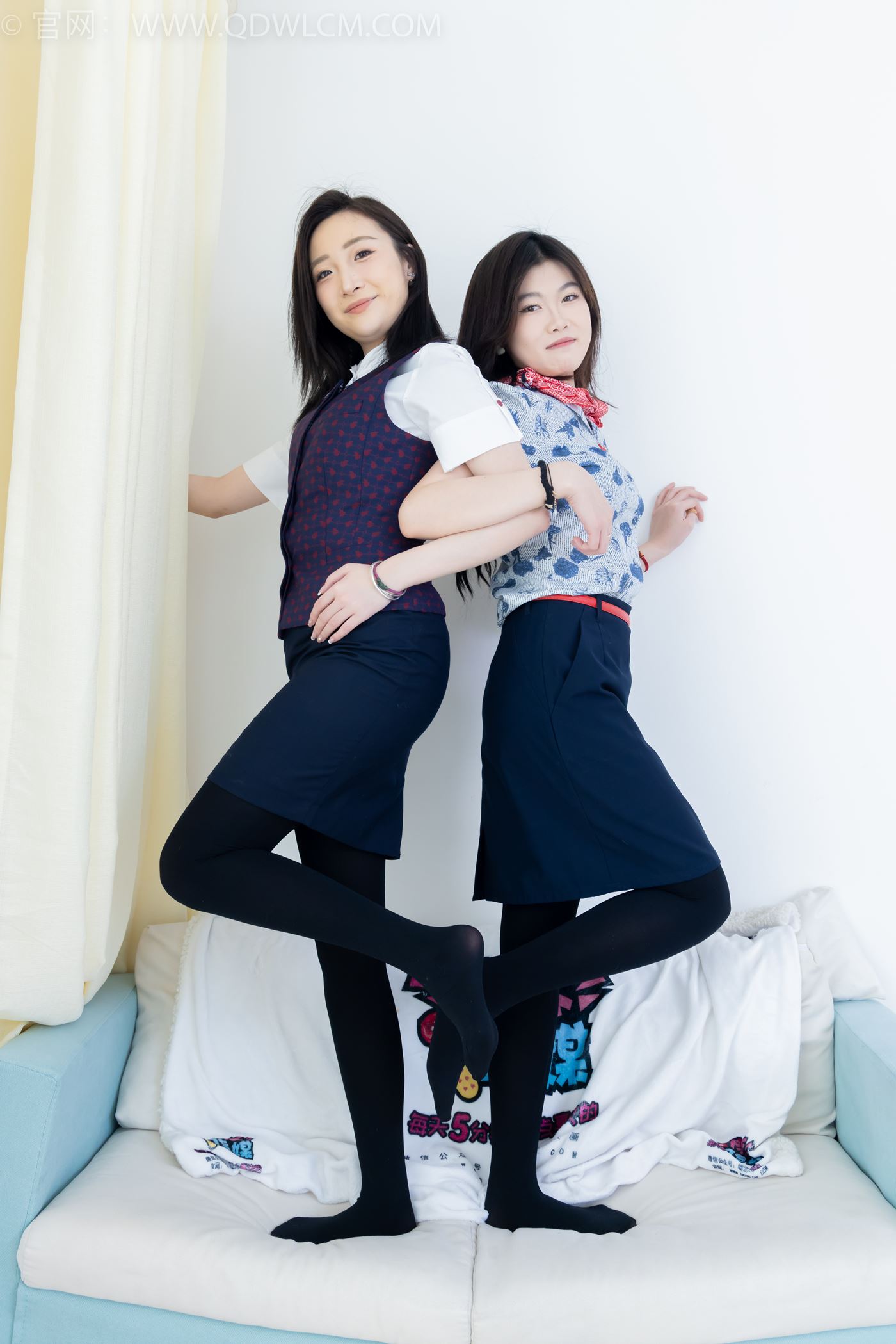 图片[58]-物恋传媒 NO.2232 恬恬&樱桃-皮鞋、厚黑丝、裸足、空姐制服[150P] – 速更版-美库