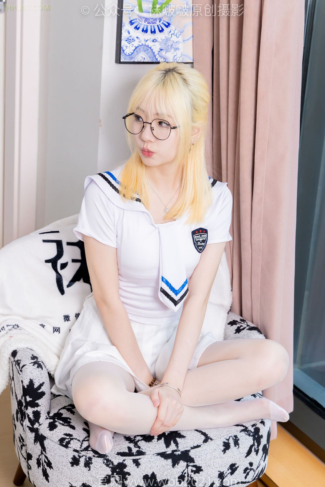 图片[100]-[BoBoSocks袜啵啵]NO.495 小甜豆 高跟长靴、白棉袜、薄白丝[150P] – 速更版-美库