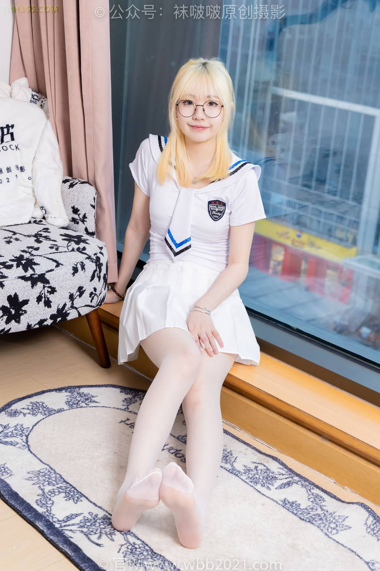 图片[125]-[BoBoSocks袜啵啵]NO.495 小甜豆 高跟长靴、白棉袜、薄白丝[150P] – 速更版-美库