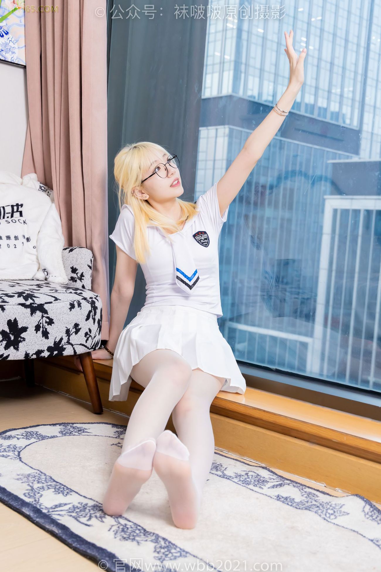 图片[128]-[BoBoSocks袜啵啵]NO.495 小甜豆 高跟长靴、白棉袜、薄白丝[150P] – 速更版-美库