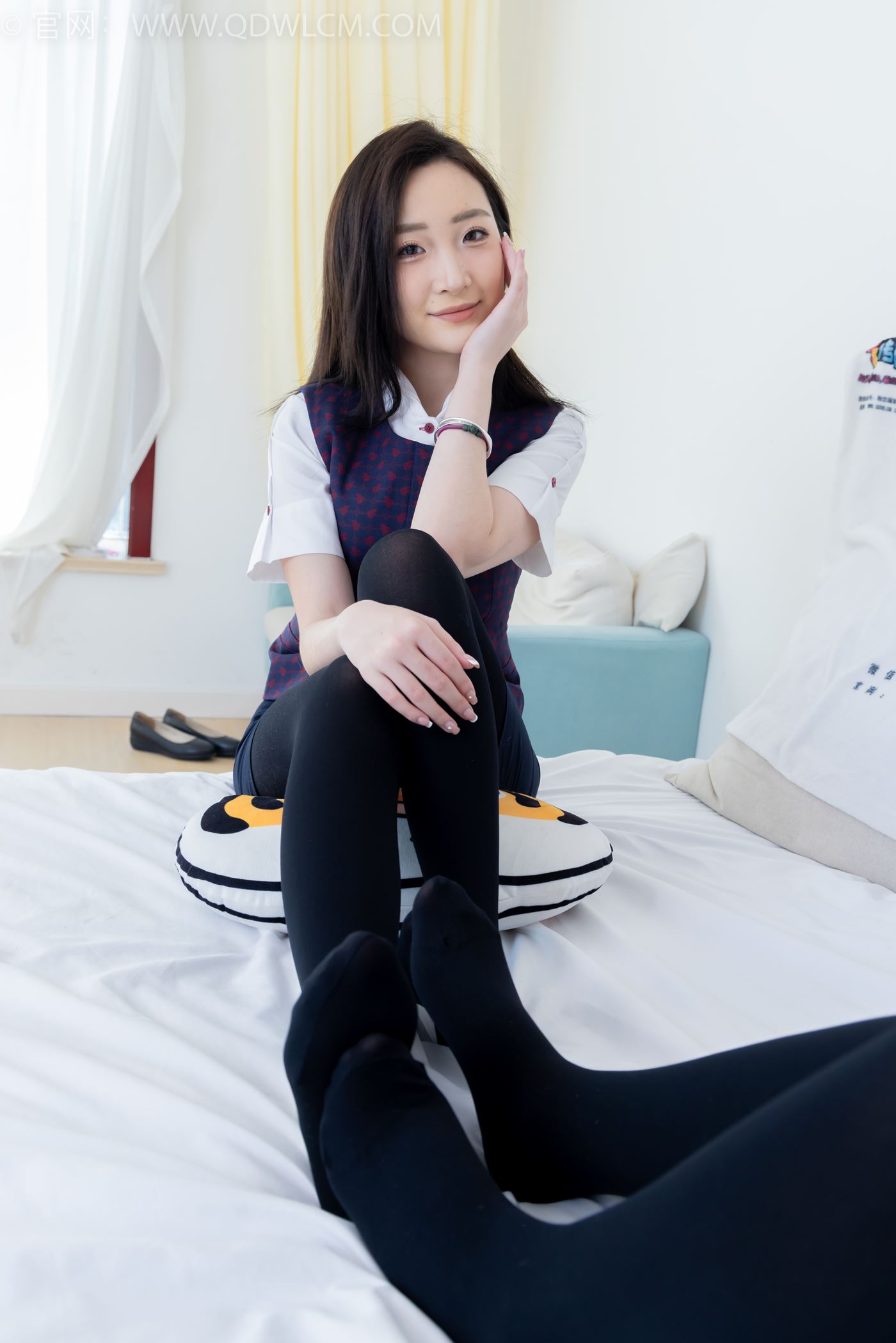 图片[88]-物恋传媒 NO.2232 恬恬&樱桃-皮鞋、厚黑丝、裸足、空姐制服[150P] – 速更版-美库