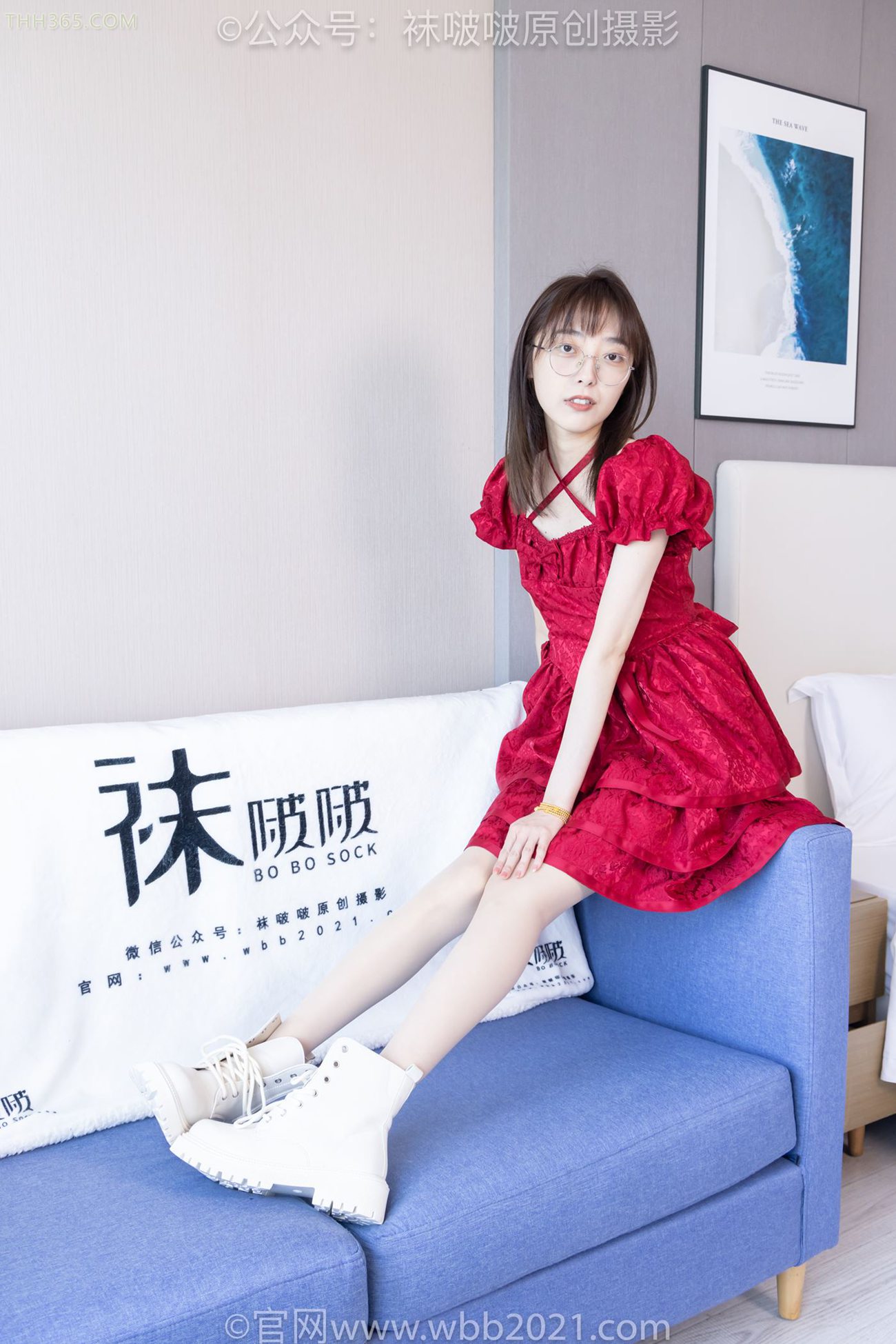 图片[18]-[BoBoSocks袜啵啵]NO.496 稚予 长靴、短靴、薄肉丝[100P] – 速更版-美库