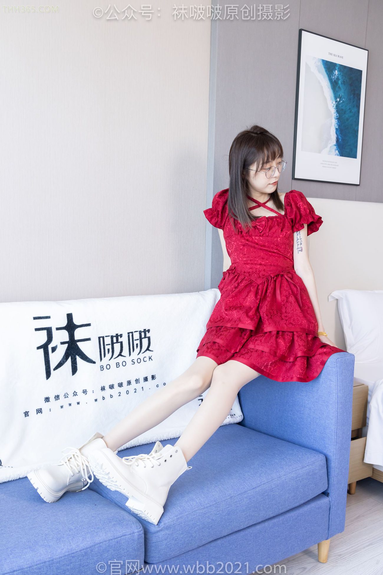 图片[19]-[BoBoSocks袜啵啵]NO.496 稚予 长靴、短靴、薄肉丝[100P] – 速更版-美库