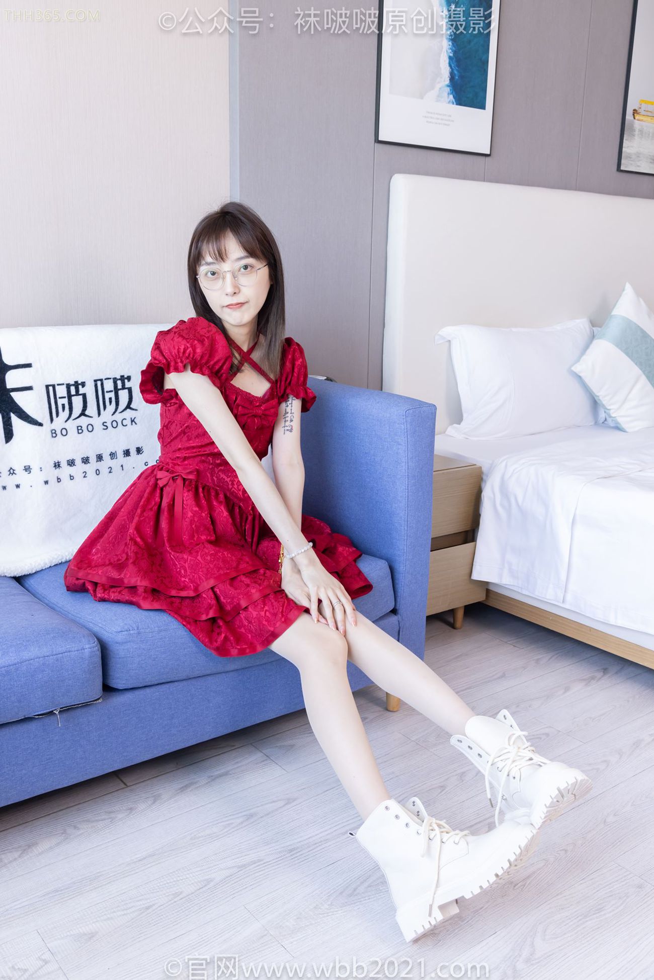 图片[20]-[BoBoSocks袜啵啵]NO.496 稚予 长靴、短靴、薄肉丝[100P] – 速更版-美库