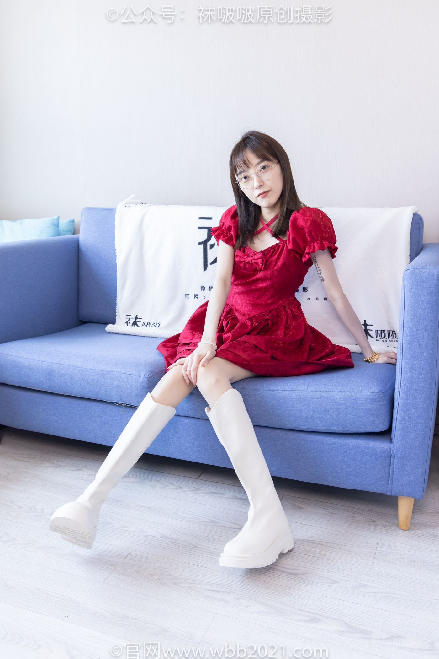 图片[35]-[BoBoSocks袜啵啵]NO.496 稚予 长靴、短靴、薄肉丝[100P] – 速更版-美库