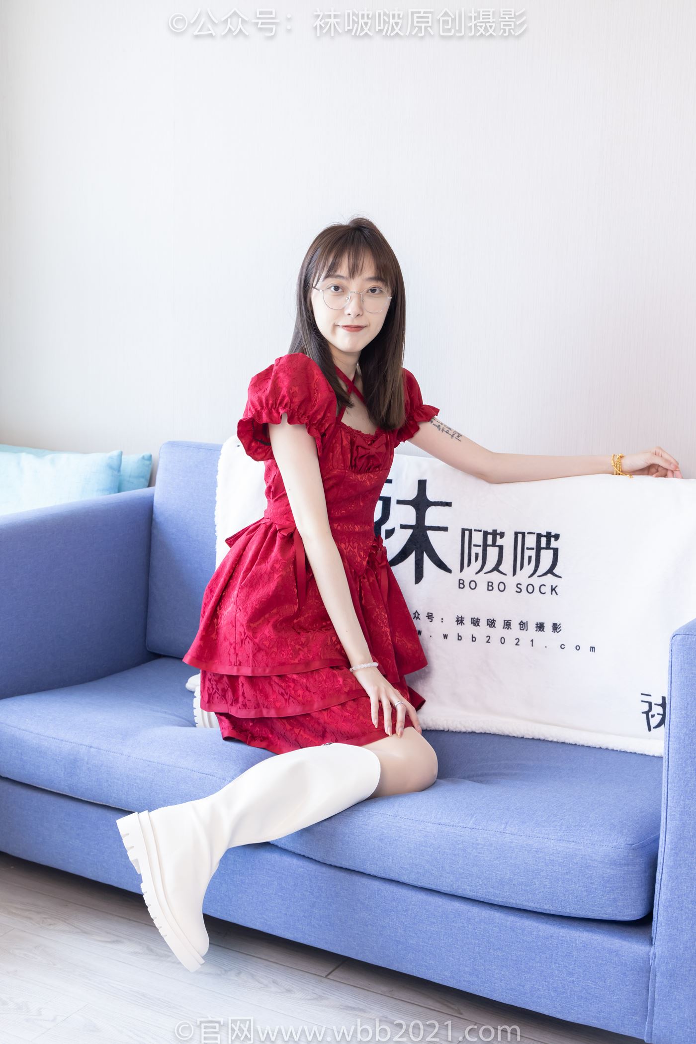 图片[42]-[BoBoSocks袜啵啵]NO.496 稚予 长靴、短靴、薄肉丝[100P] – 速更版-美库