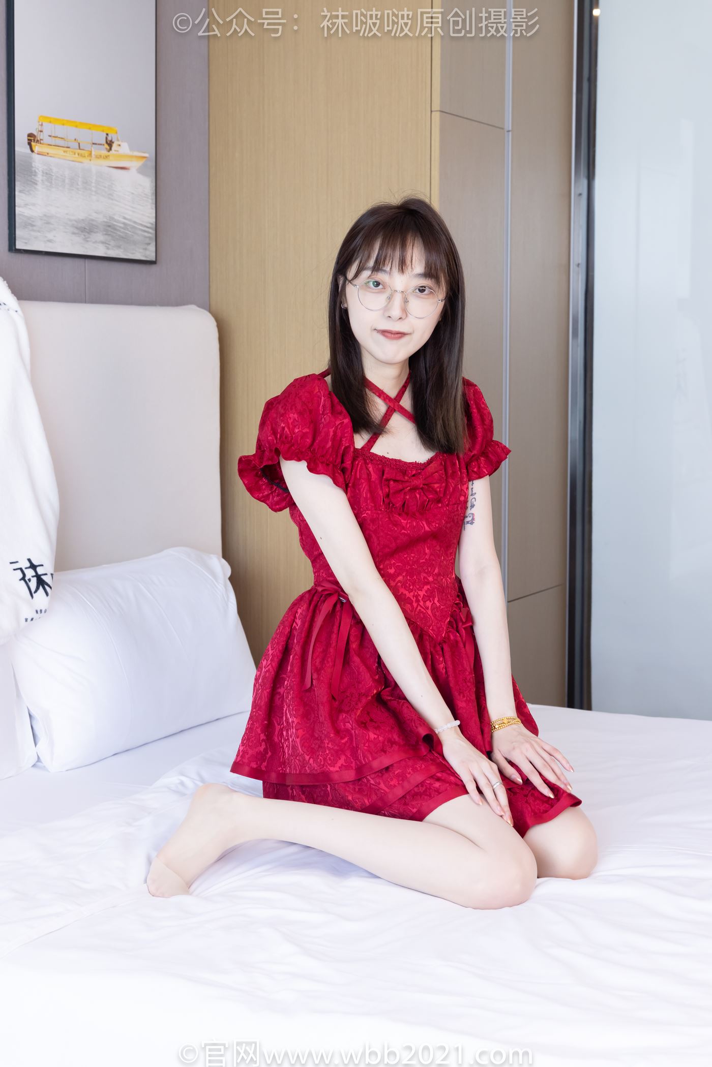 图片[54]-[BoBoSocks袜啵啵]NO.496 稚予 长靴、短靴、薄肉丝[100P] – 速更版-美库