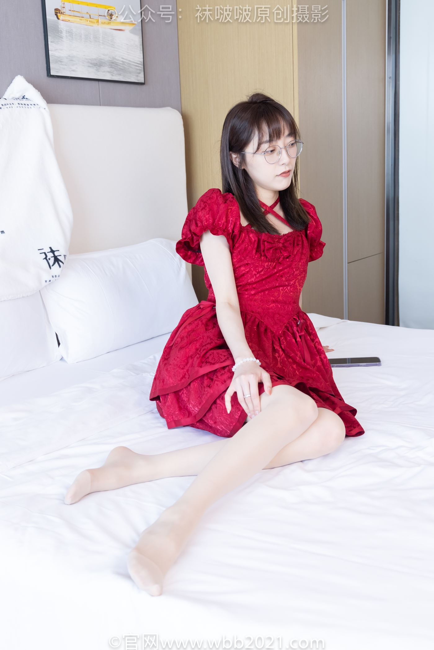 图片[77]-[BoBoSocks袜啵啵]NO.496 稚予 长靴、短靴、薄肉丝[100P] – 速更版-美库