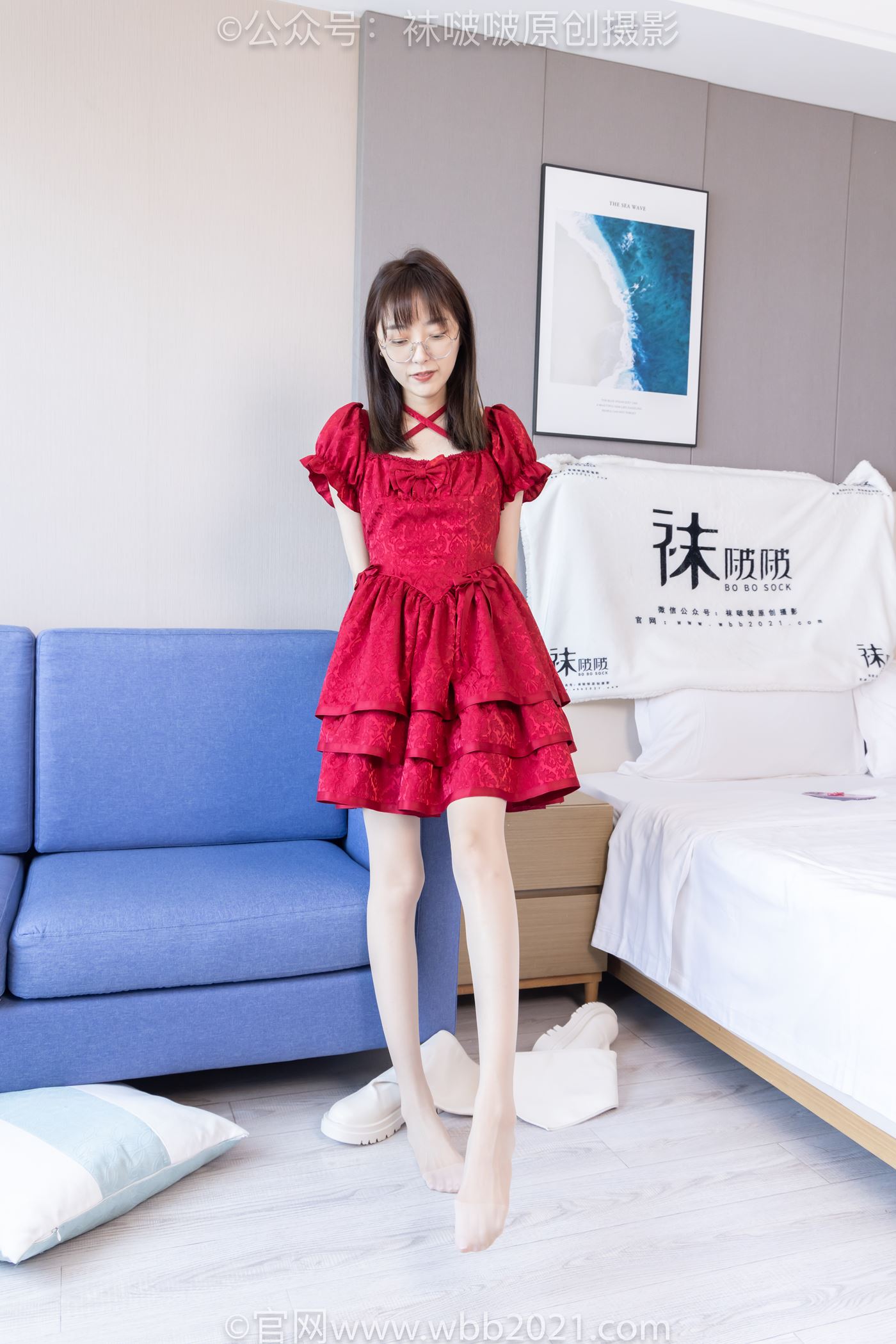 图片[96]-[BoBoSocks袜啵啵]NO.496 稚予 长靴、短靴、薄肉丝[100P] – 速更版-美库