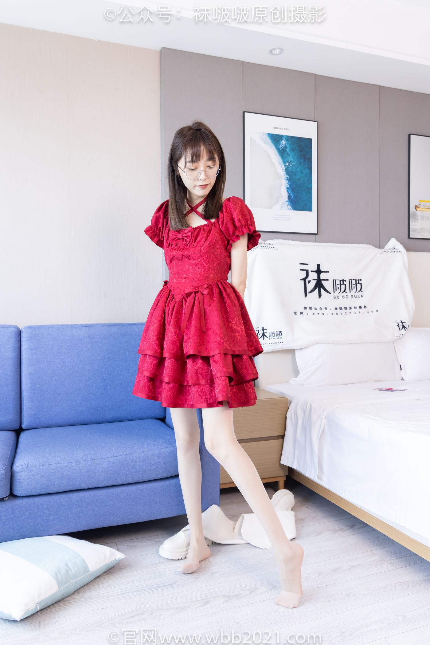 图片[97]-[BoBoSocks袜啵啵]NO.496 稚予 长靴、短靴、薄肉丝[100P] – 速更版-美库