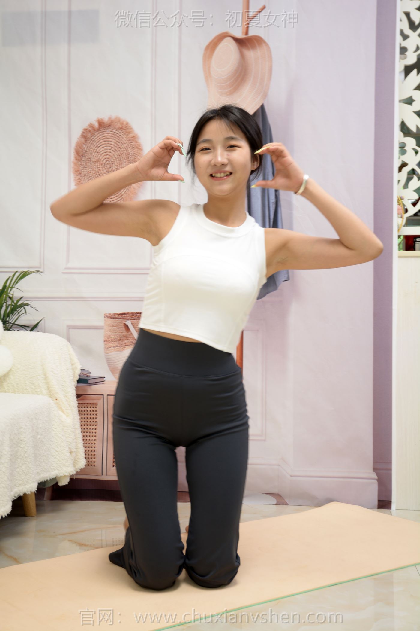 图片[10]-初夏女神 NO.263 点点 瑜伽复习[101P] – 速更版-美库