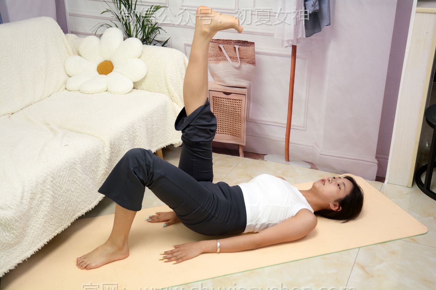 图片[14]-初夏女神 NO.263 点点 瑜伽复习[101P] – 速更版-美库