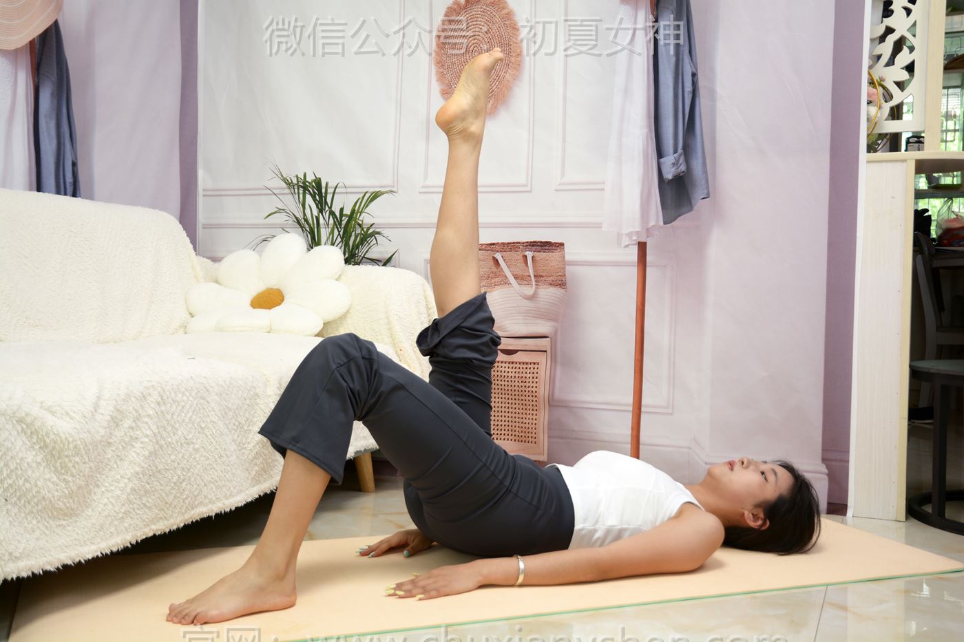 图片[15]-初夏女神 NO.263 点点 瑜伽复习[101P] – 速更版-美库