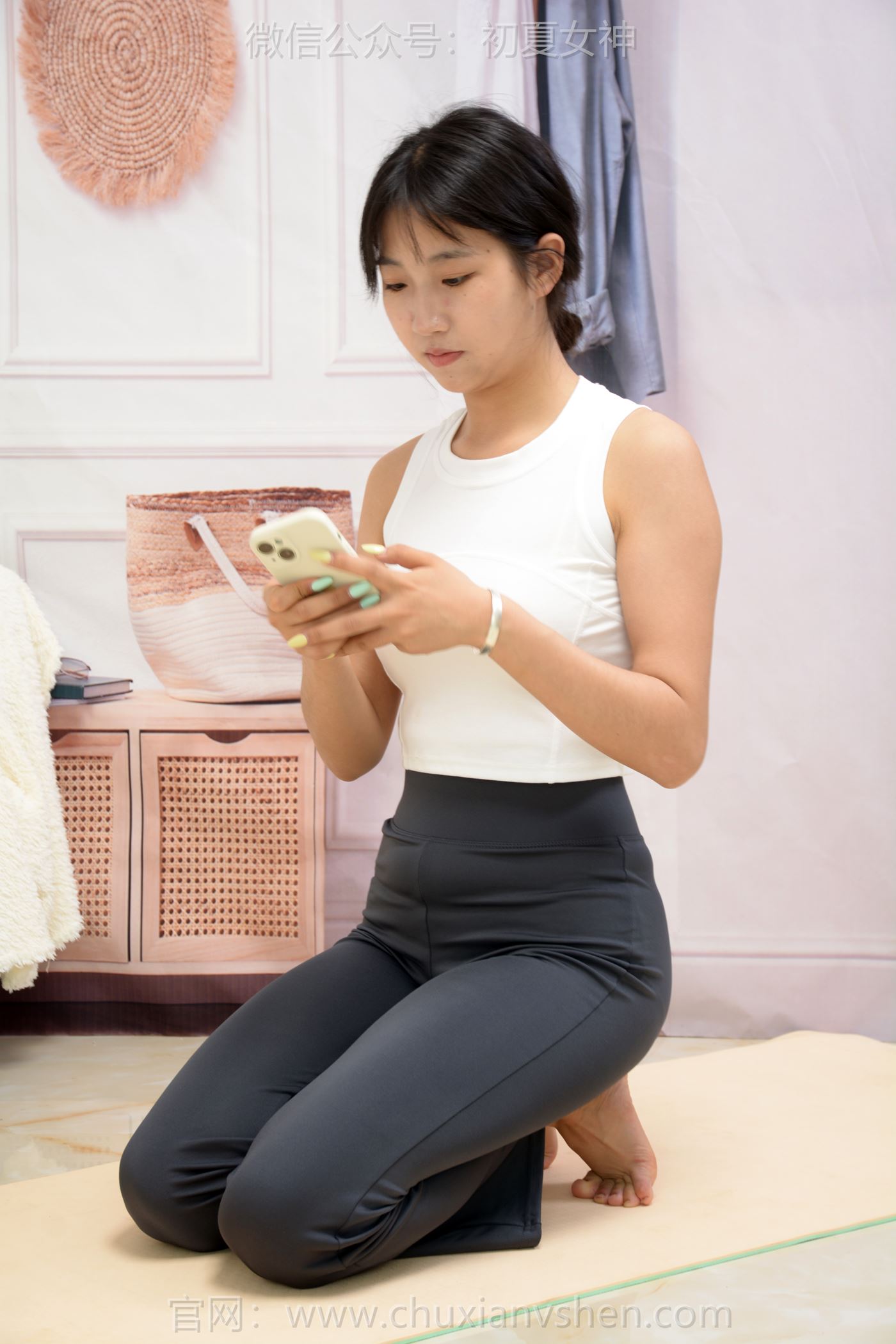 图片[29]-初夏女神 NO.263 点点 瑜伽复习[101P] – 速更版-美库