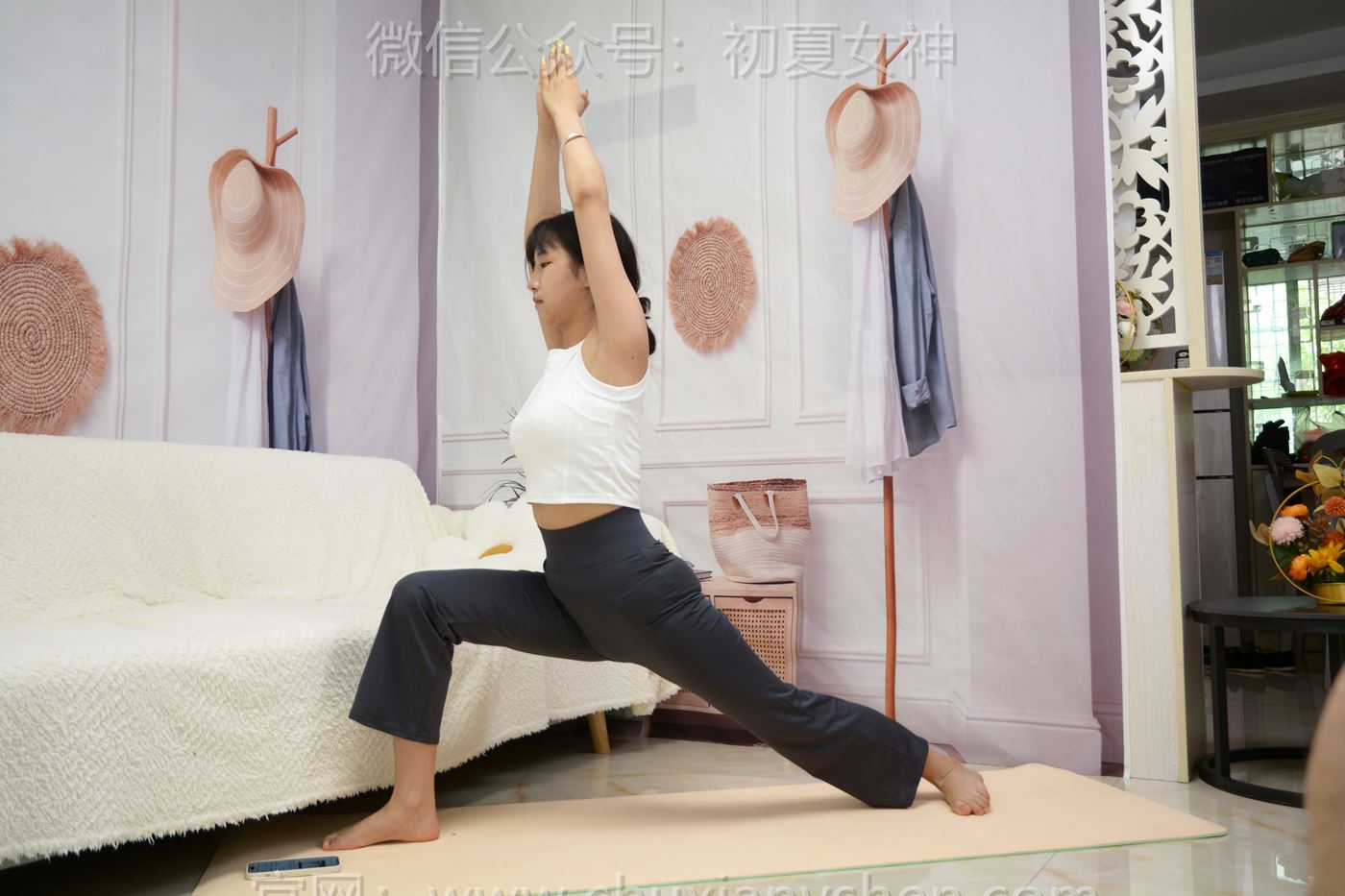 图片[80]-初夏女神 NO.263 点点 瑜伽复习[101P] – 速更版-美库