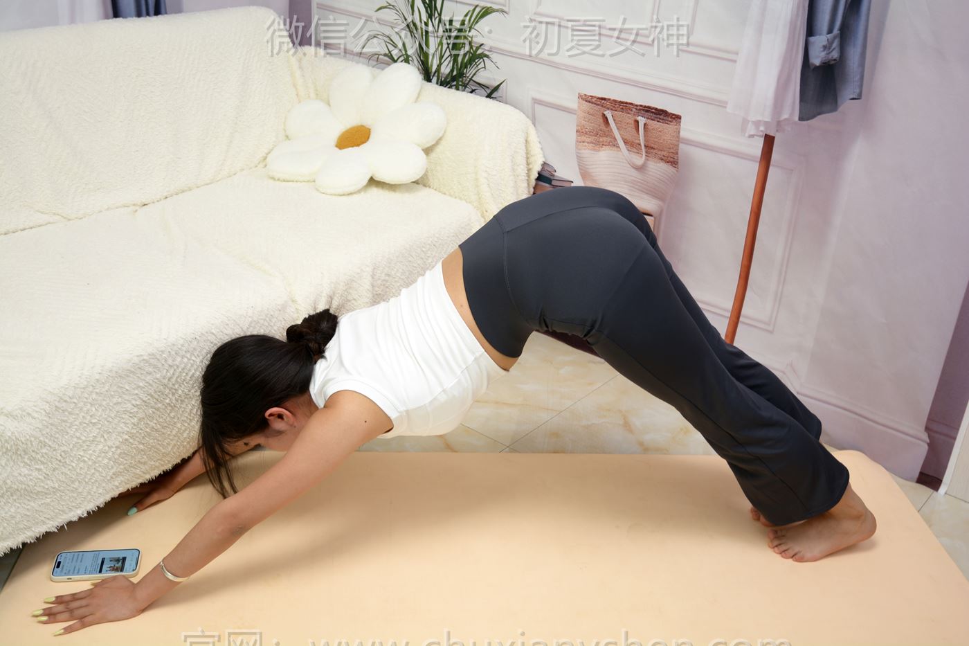 图片[84]-初夏女神 NO.263 点点 瑜伽复习[101P] – 速更版-美库