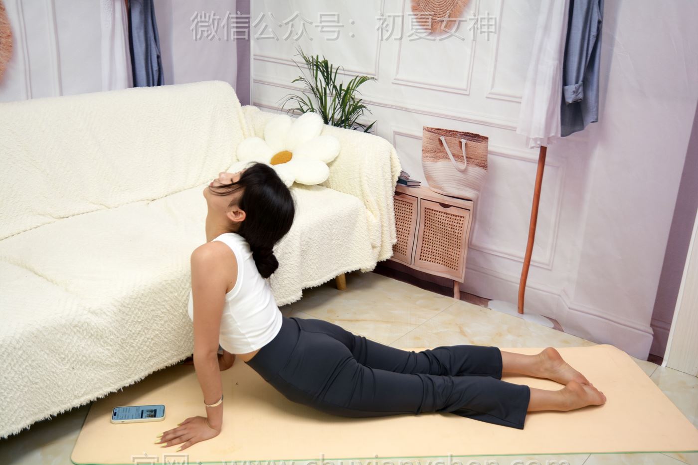 图片[85]-初夏女神 NO.263 点点 瑜伽复习[101P] – 速更版-美库