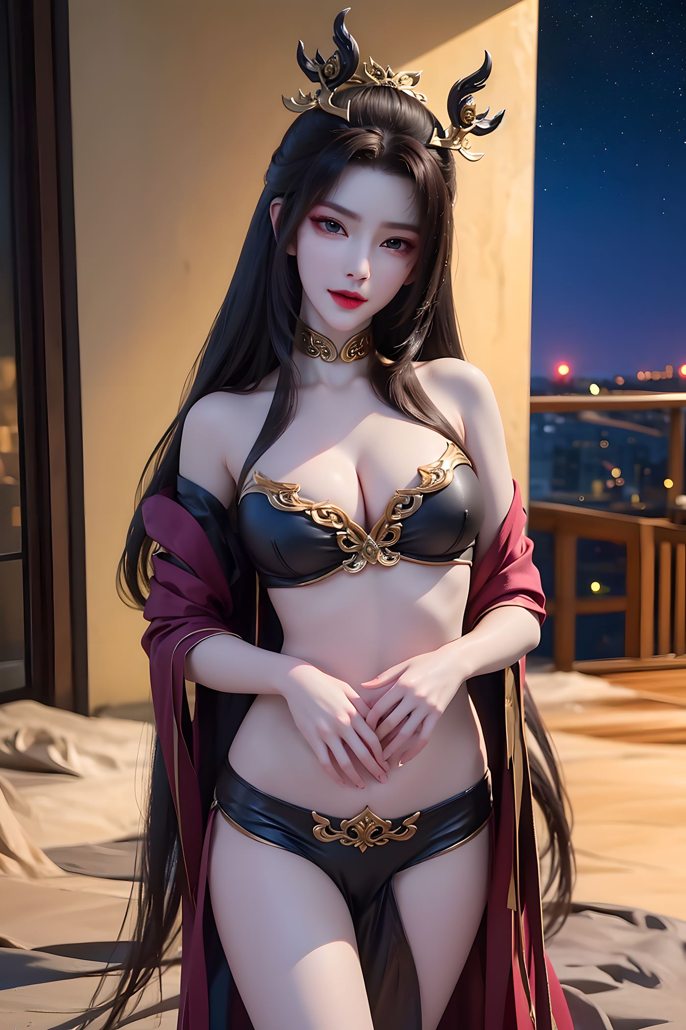 图片[29]-AI绘画 479 天狐仙子泳装[47P] – 速更版-美库