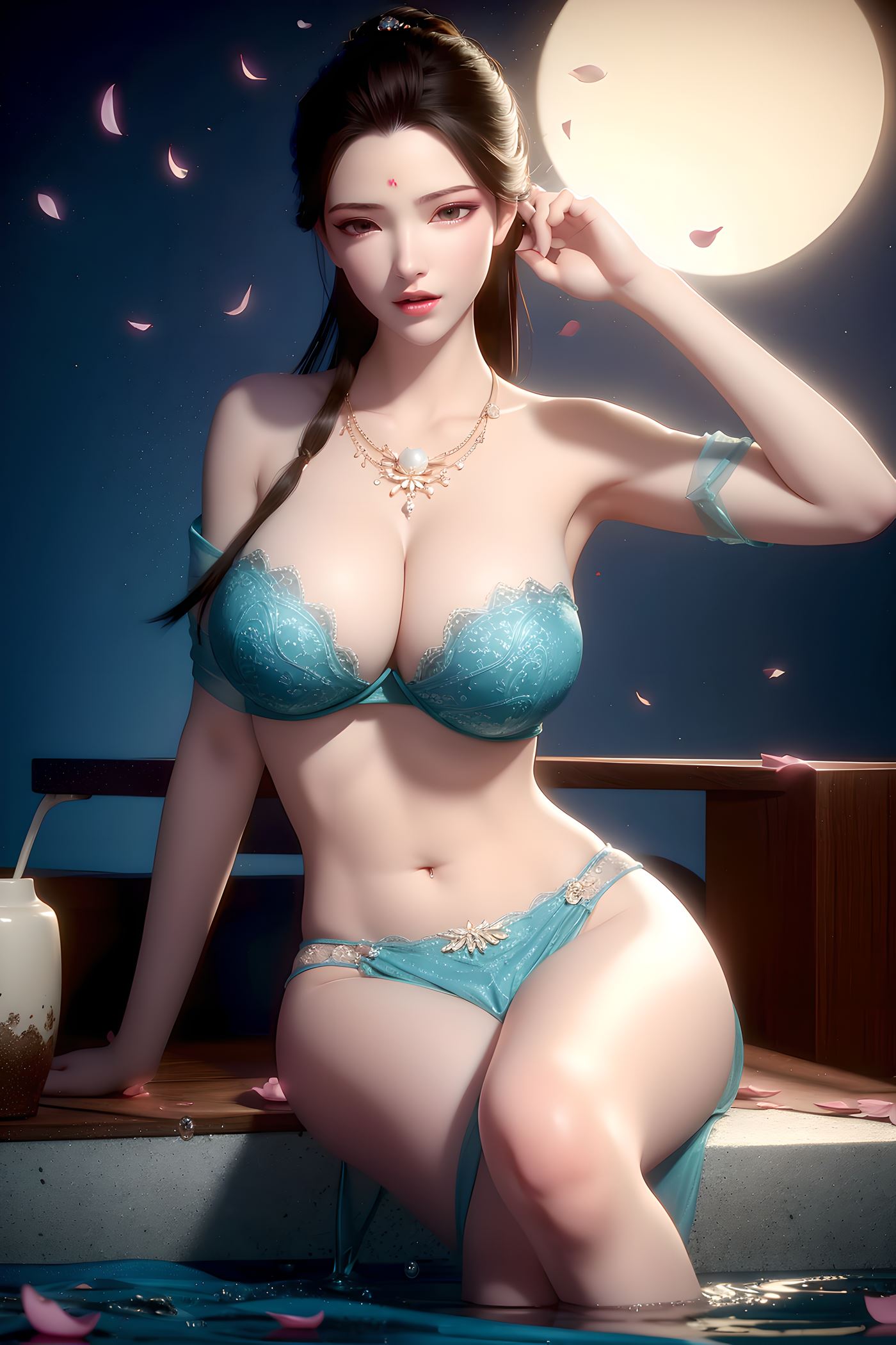 图片[32]-AI绘画 481 婉罗[47P] – 速更版-美库