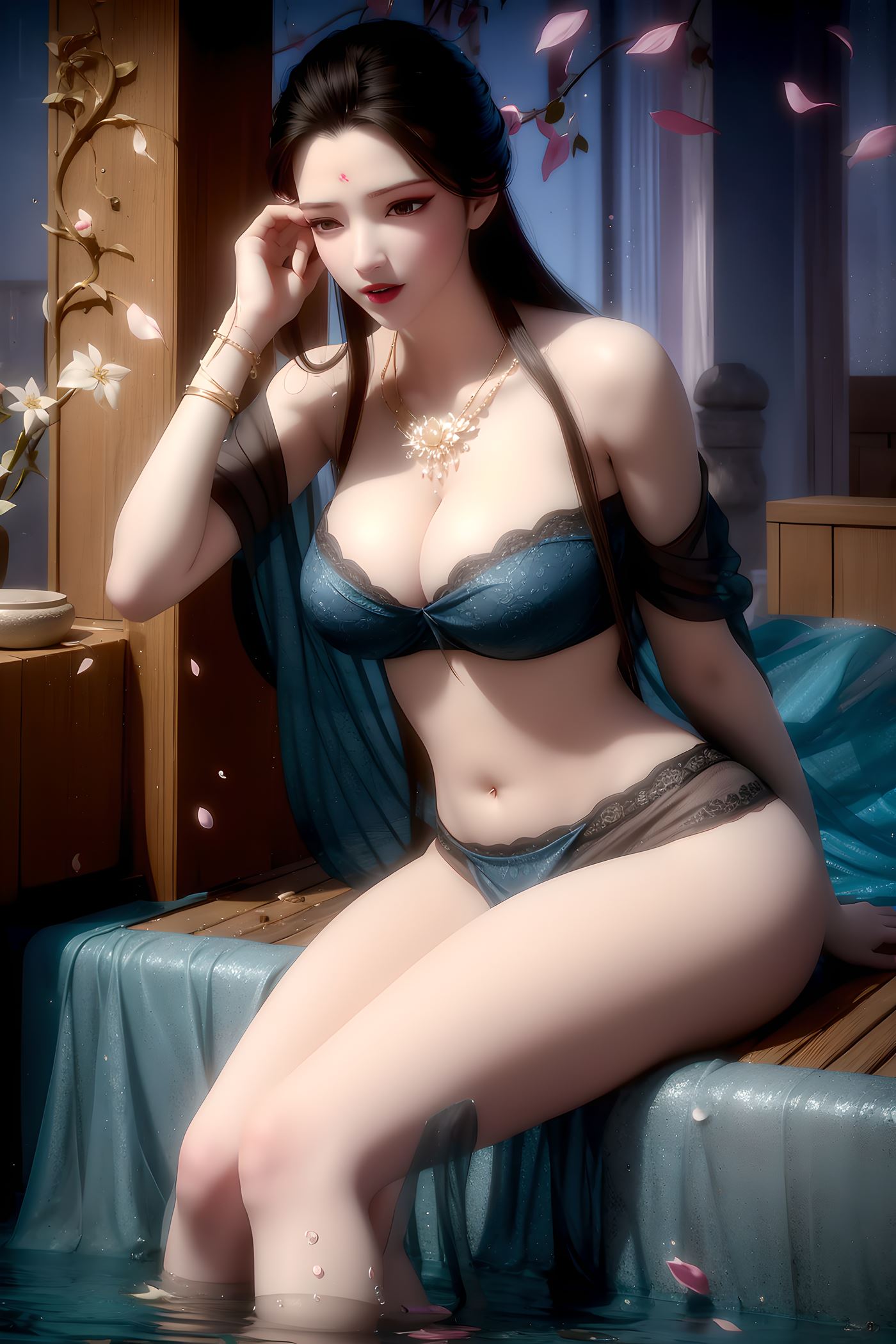 图片[36]-AI绘画 481 婉罗[47P] – 速更版-美库