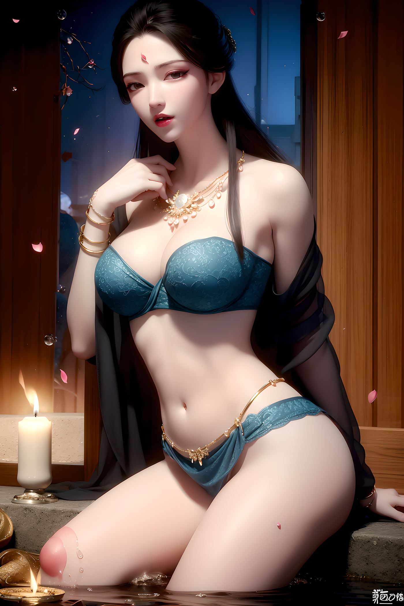 图片[40]-AI绘画 481 婉罗[47P] – 速更版-美库