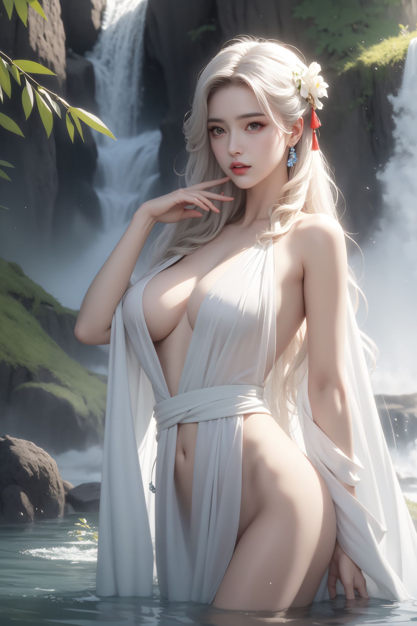 图片[10]-AI绘画 484 仙女出浴[54P] – 速更版-美库