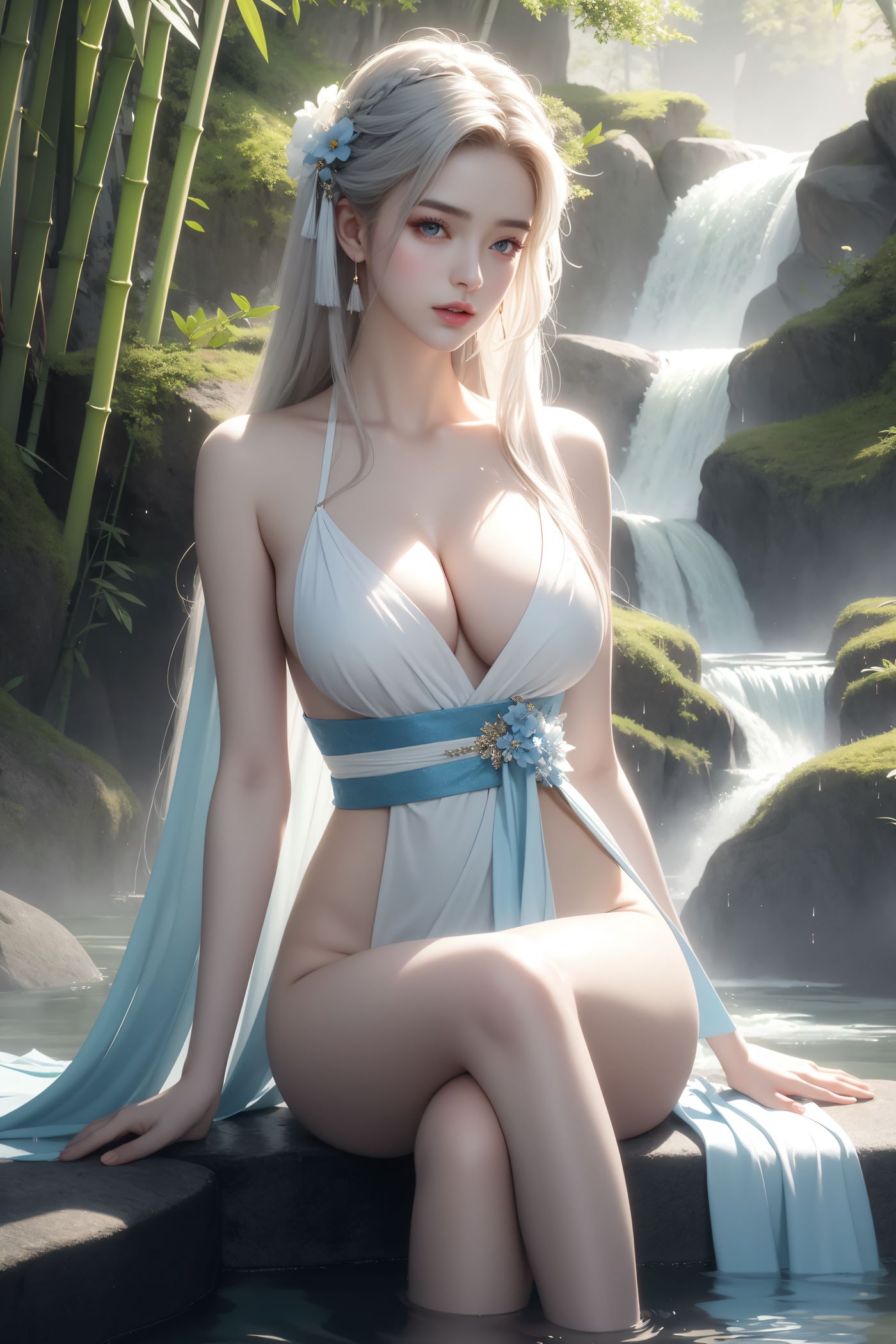 图片[16]-AI绘画 484 仙女出浴[54P] – 速更版-美库