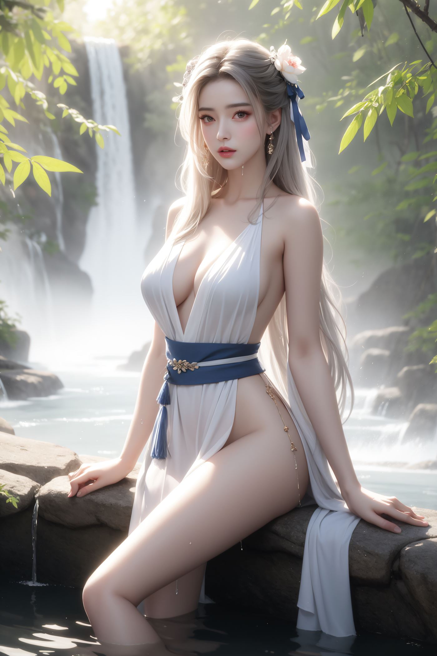 图片[17]-AI绘画 484 仙女出浴[54P] – 速更版-美库