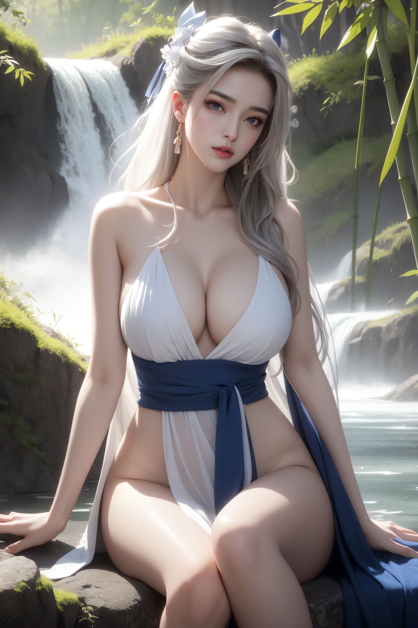 图片[24]-AI绘画 484 仙女出浴[54P] – 速更版-美库