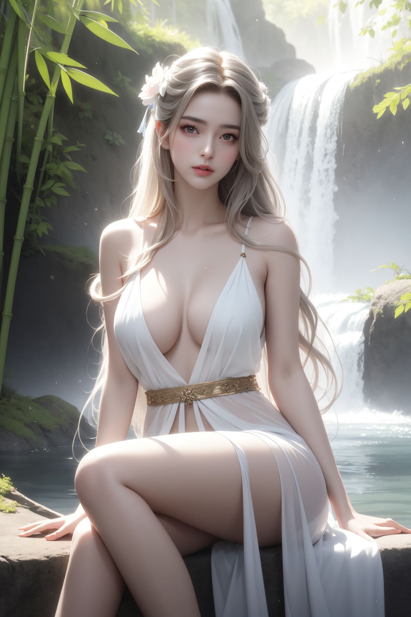 图片[25]-AI绘画 484 仙女出浴[54P] – 速更版-美库