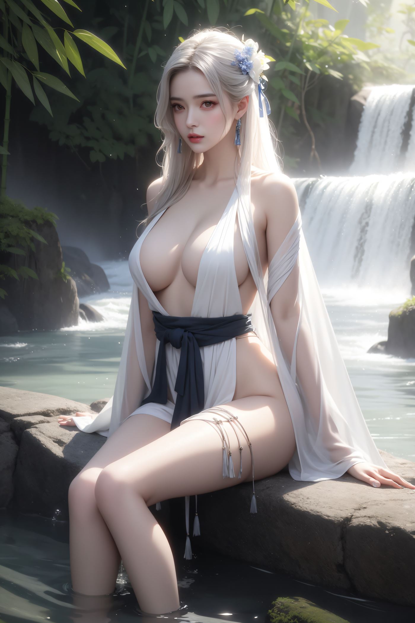 图片[26]-AI绘画 484 仙女出浴[54P] – 速更版-美库