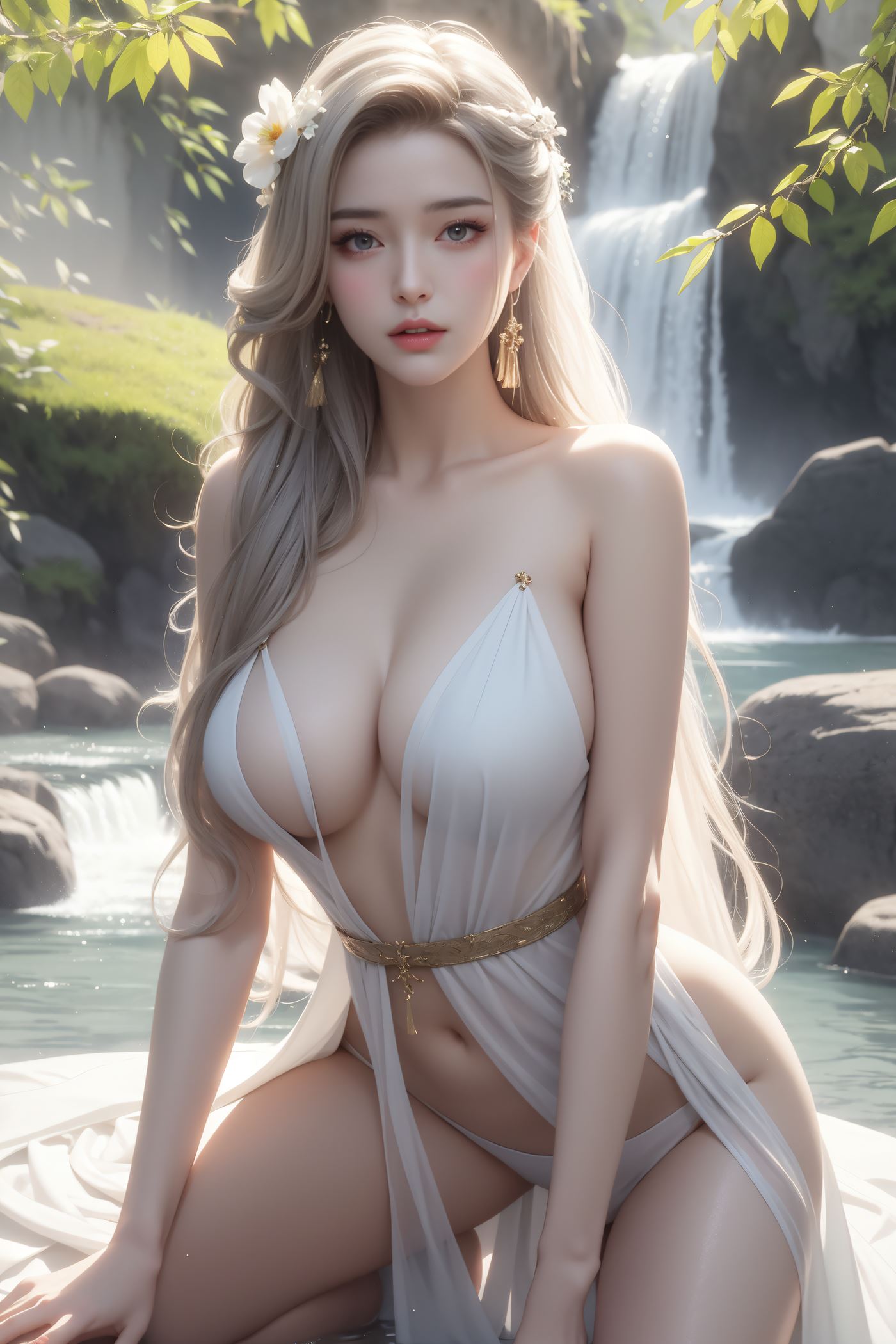 图片[34]-AI绘画 484 仙女出浴[54P] – 速更版-美库