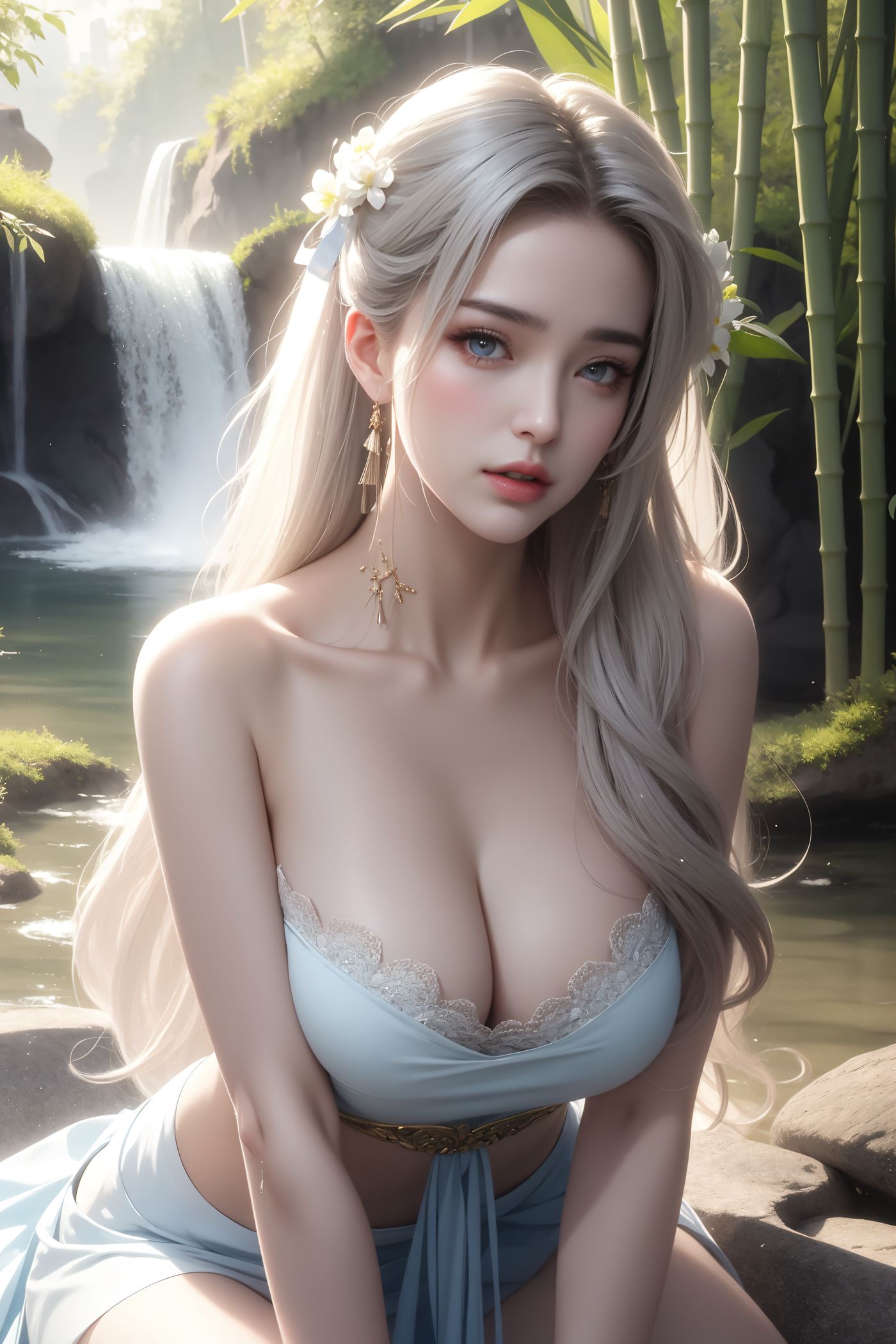 图片[37]-AI绘画 484 仙女出浴[54P] – 速更版-美库