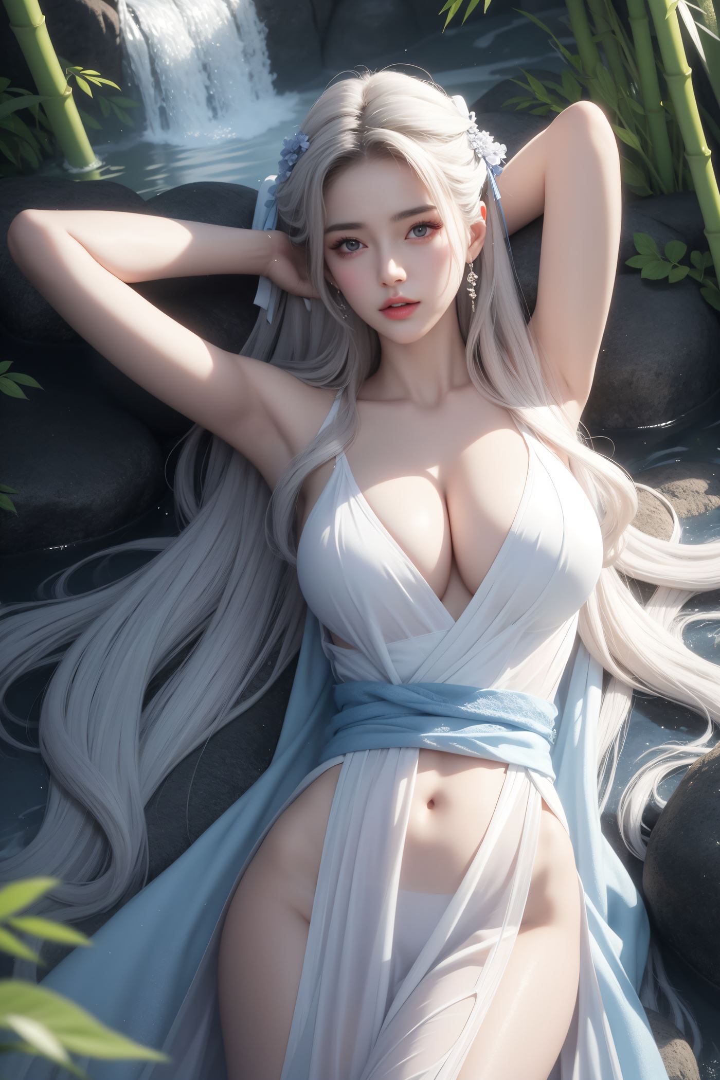 图片[41]-AI绘画 484 仙女出浴[54P] – 速更版-美库