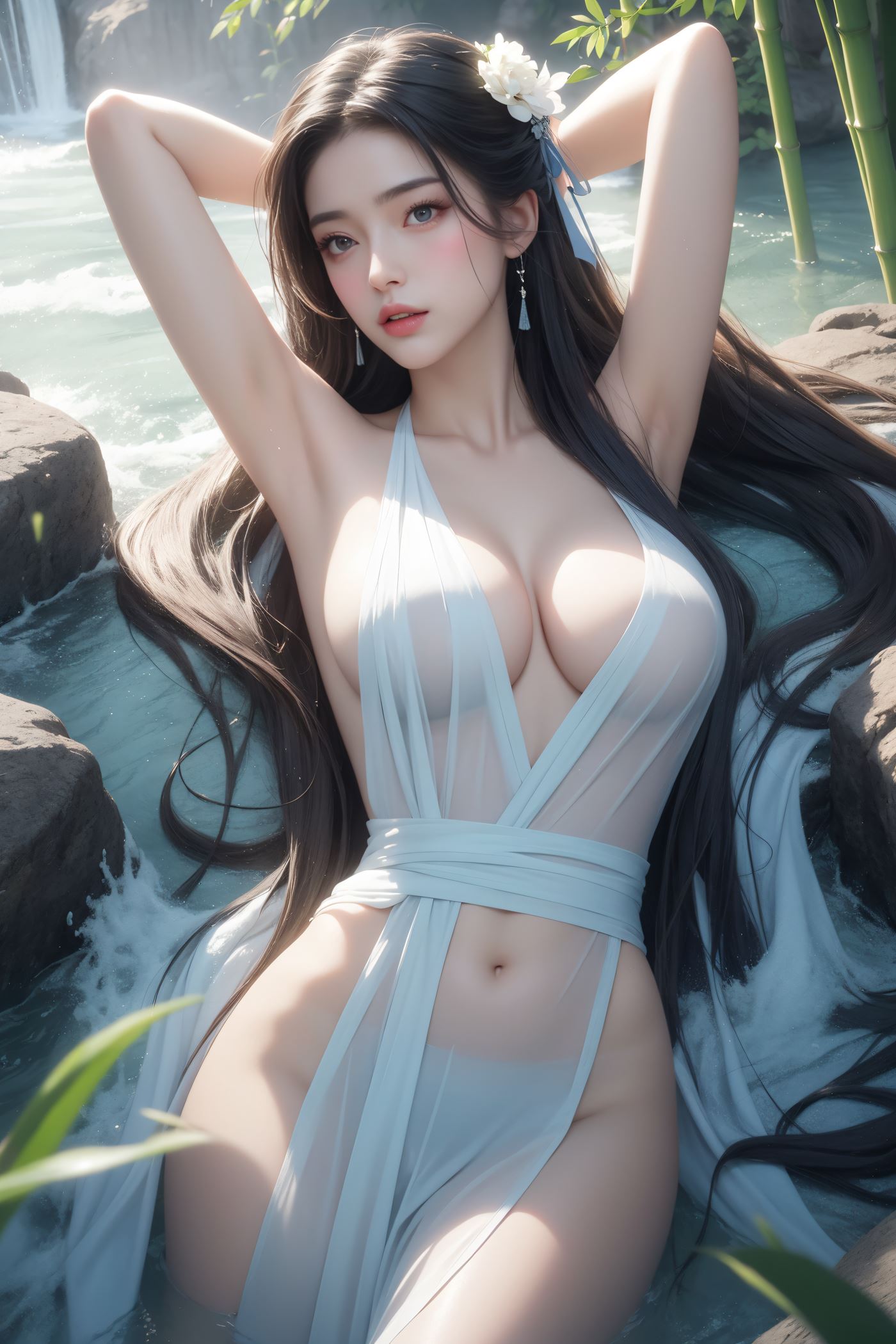 图片[44]-AI绘画 484 仙女出浴[54P] – 速更版-美库